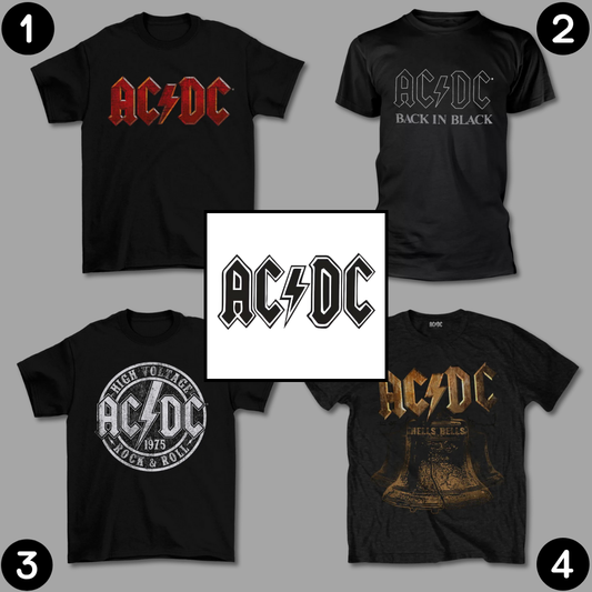 AC/DC - Build your own tee dress