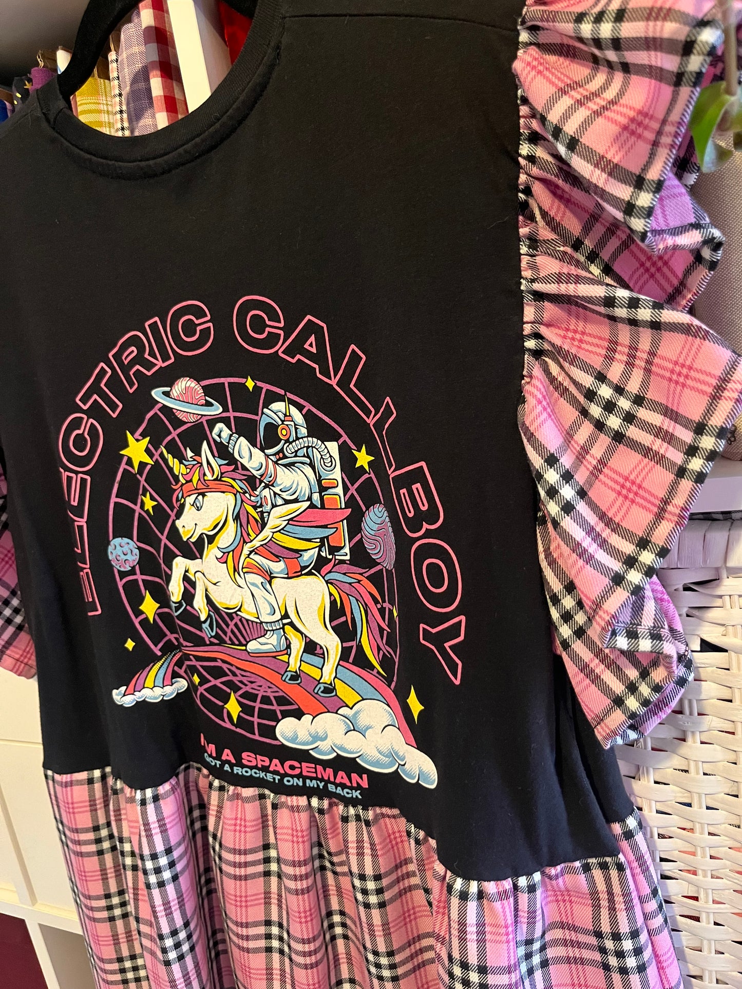 Electric Callboy Tee Dress - Size L - UK 14/16