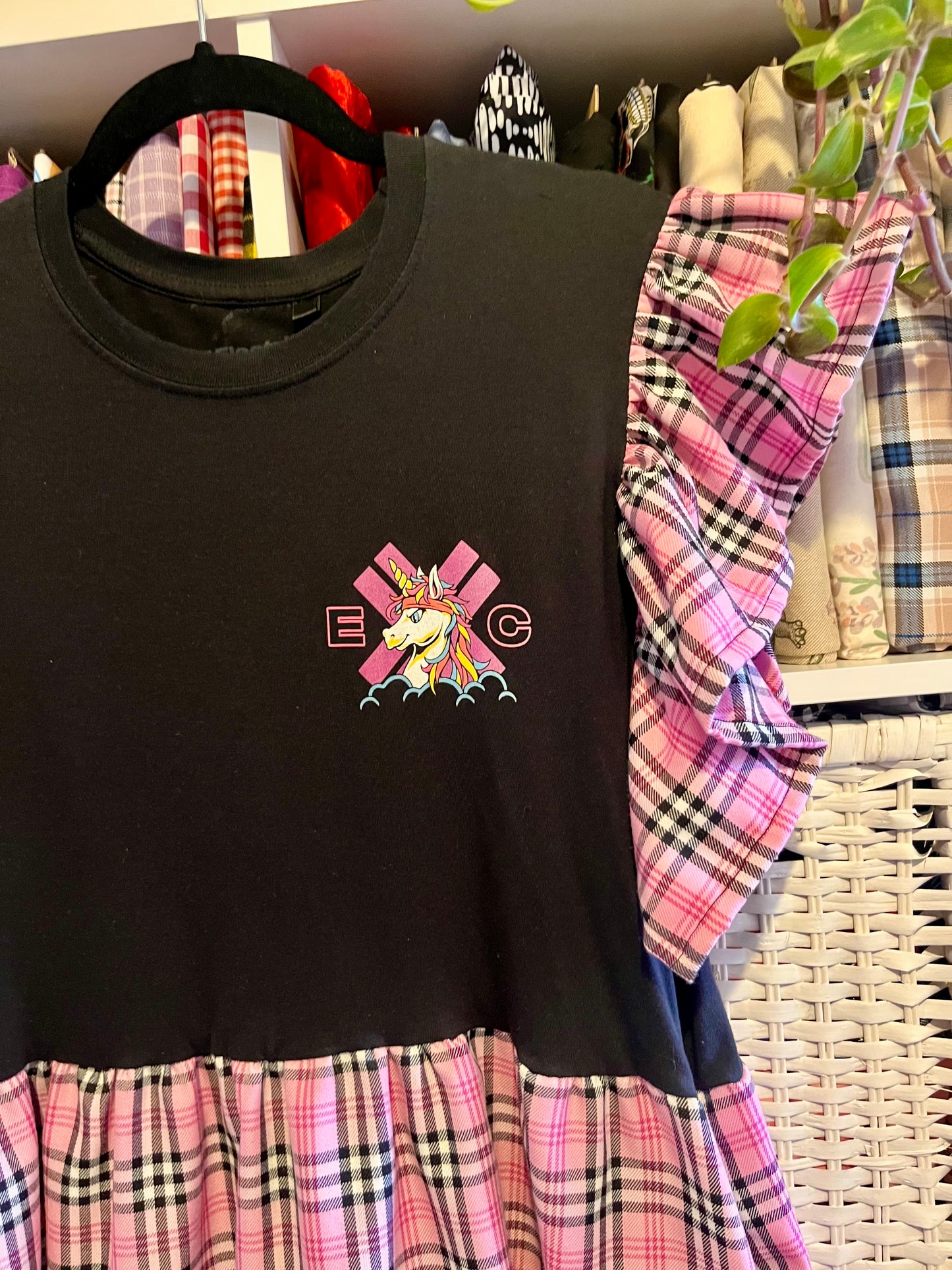 Electric Callboy Tee Dress - Size L - UK 14/16