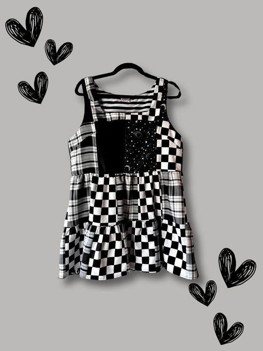 Scrap Square Smock Dress - UK 14