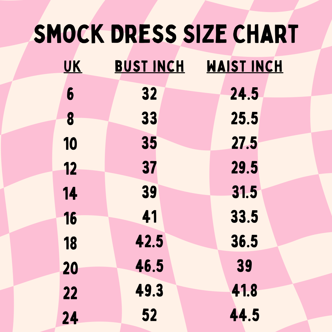 Scrap Square Smock Dress - UK 14