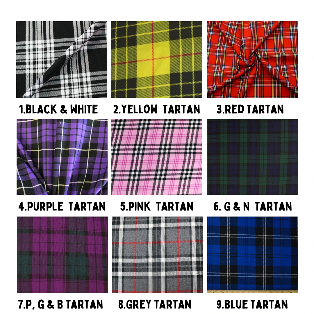 Midi length patch skirt - Pick 2 fabrics