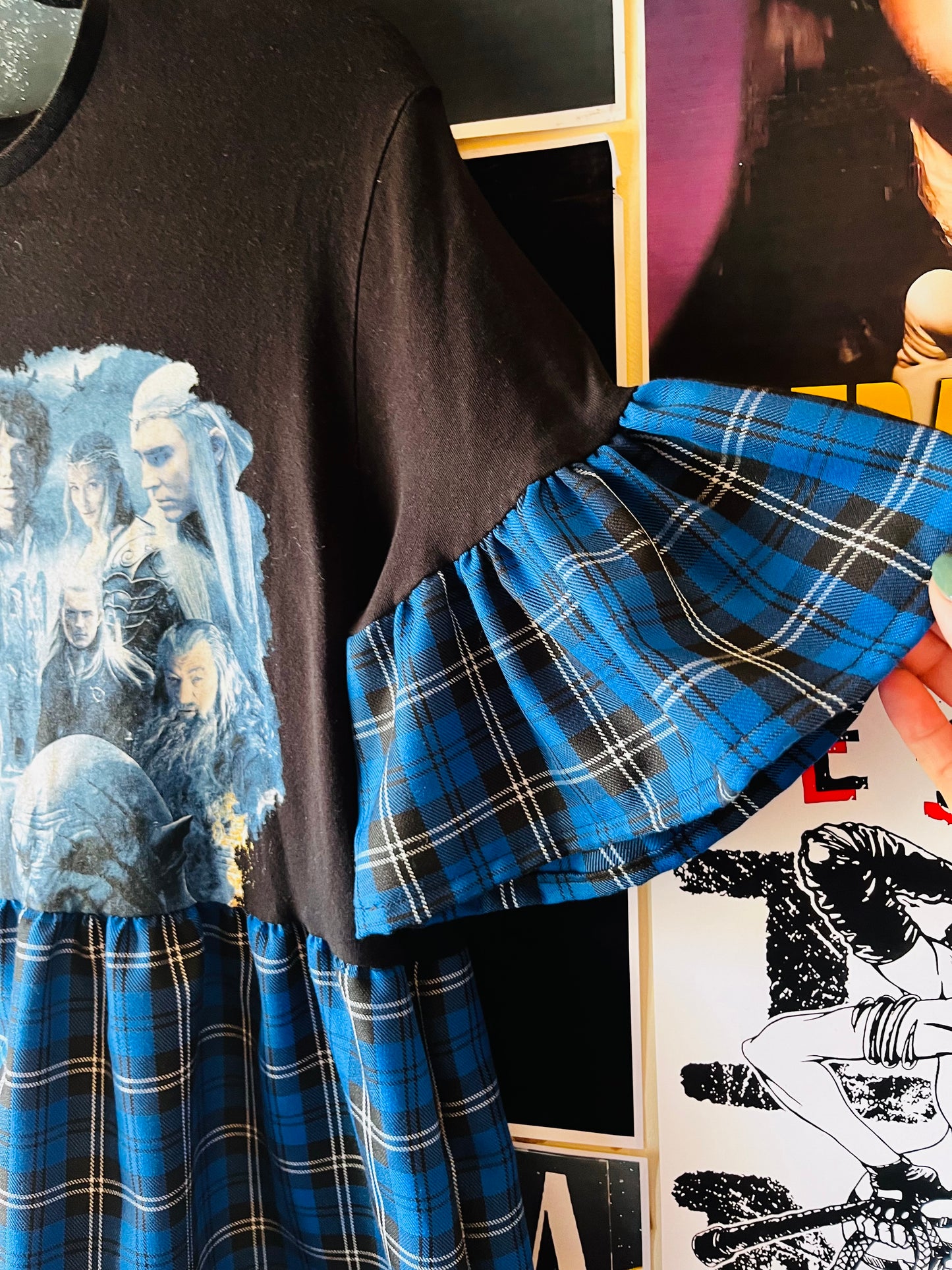 Hobbit Tee Dress - Size S - UK 10