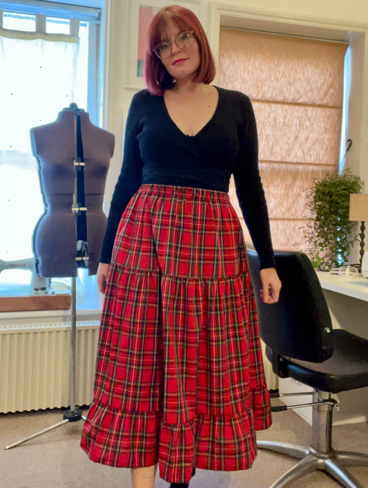 Tiered Midi Skirt (pick fabric)