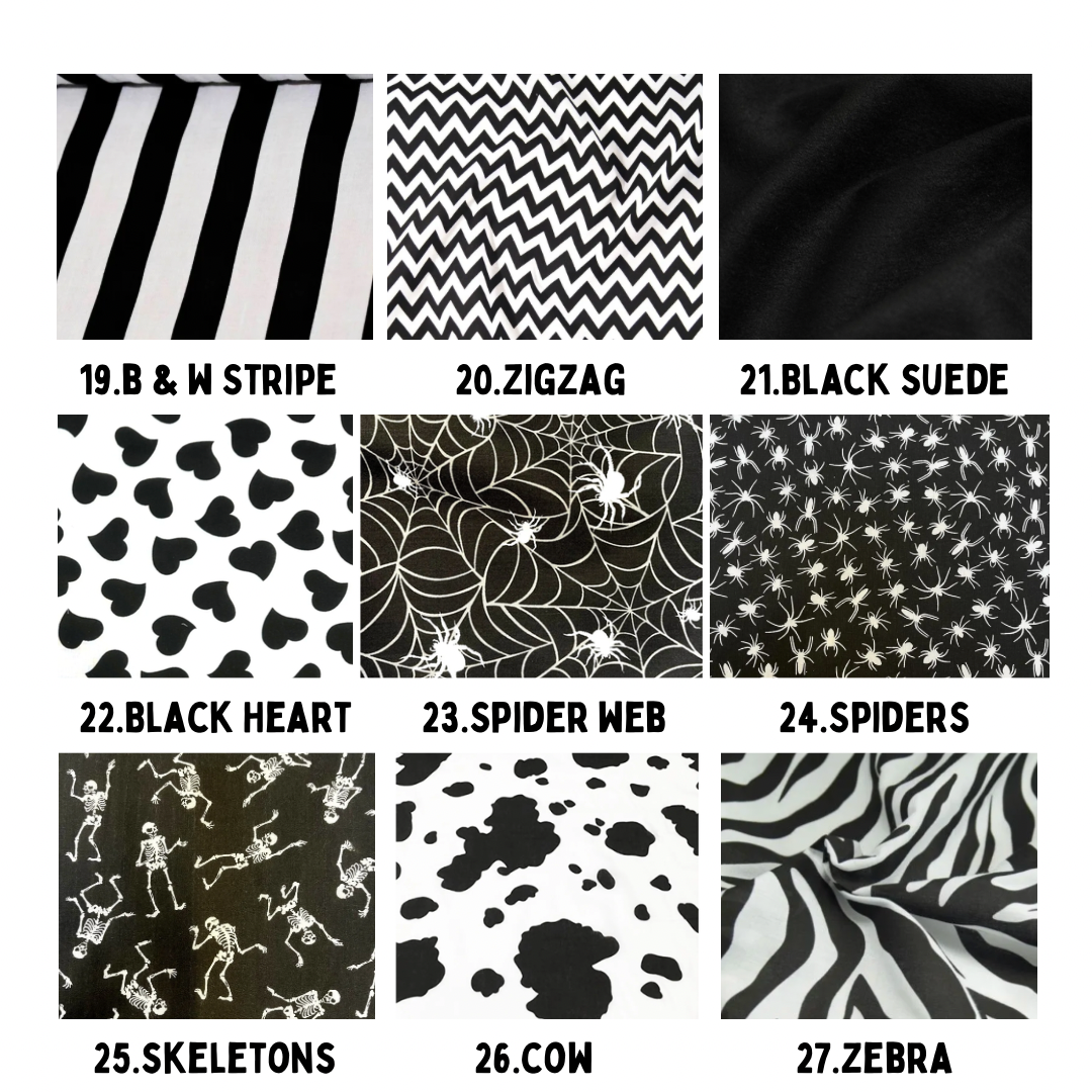 Midi length patch skirt - Pick 2 fabrics