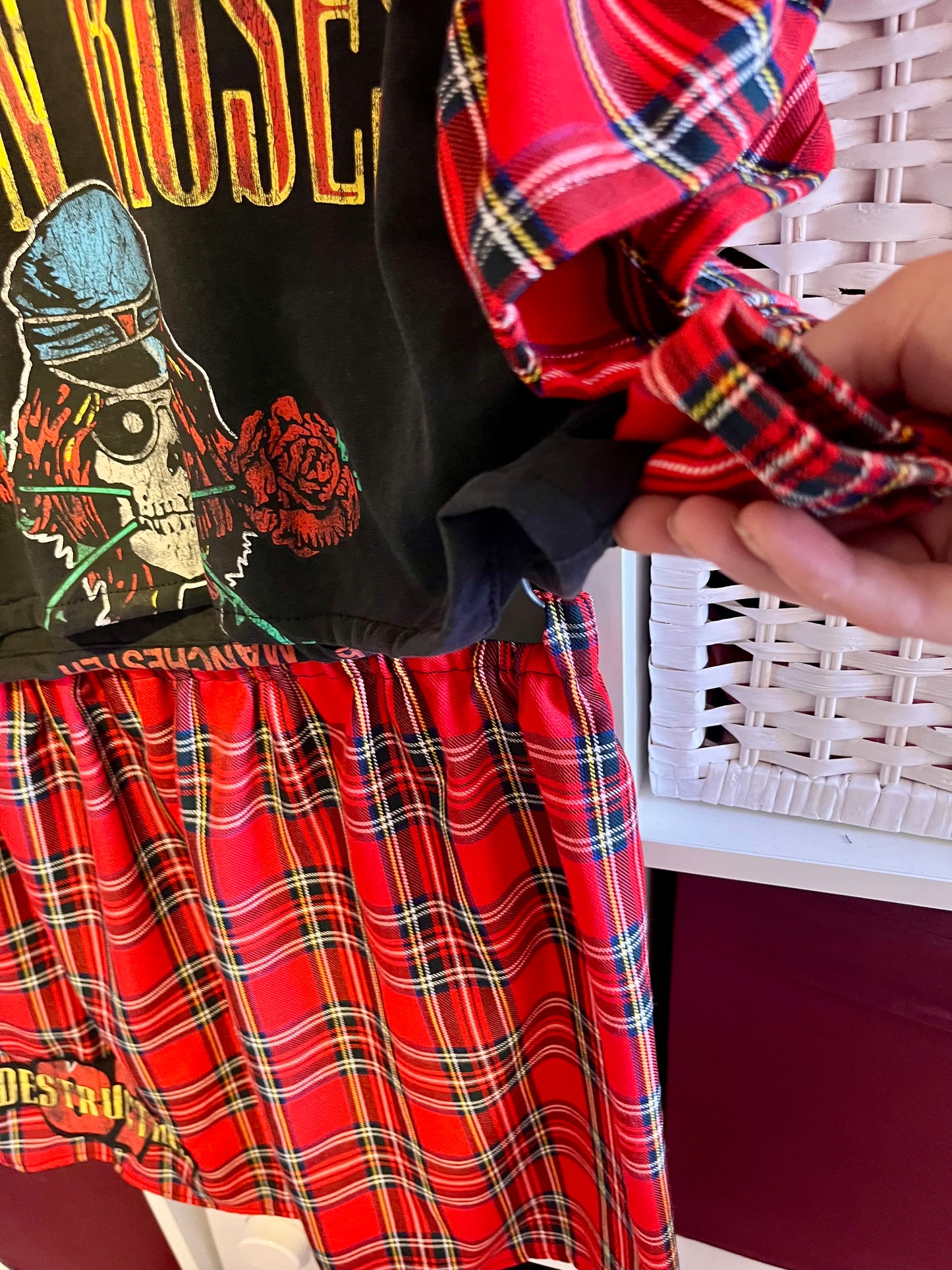 Guns and Roses Co Ord Set - Size s - UK 10