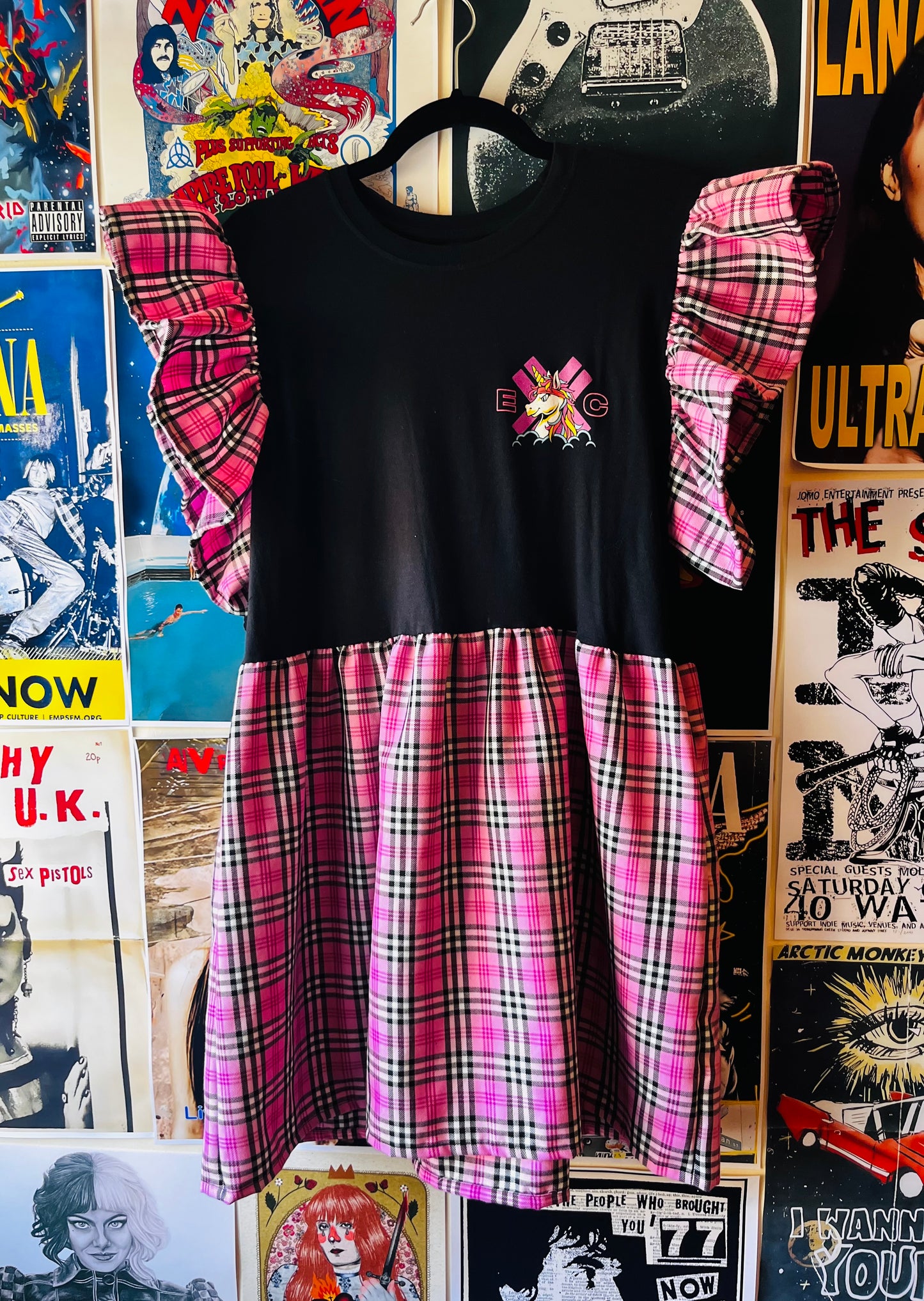 Electric Callboy Tee Dress - Size L - UK 14/16