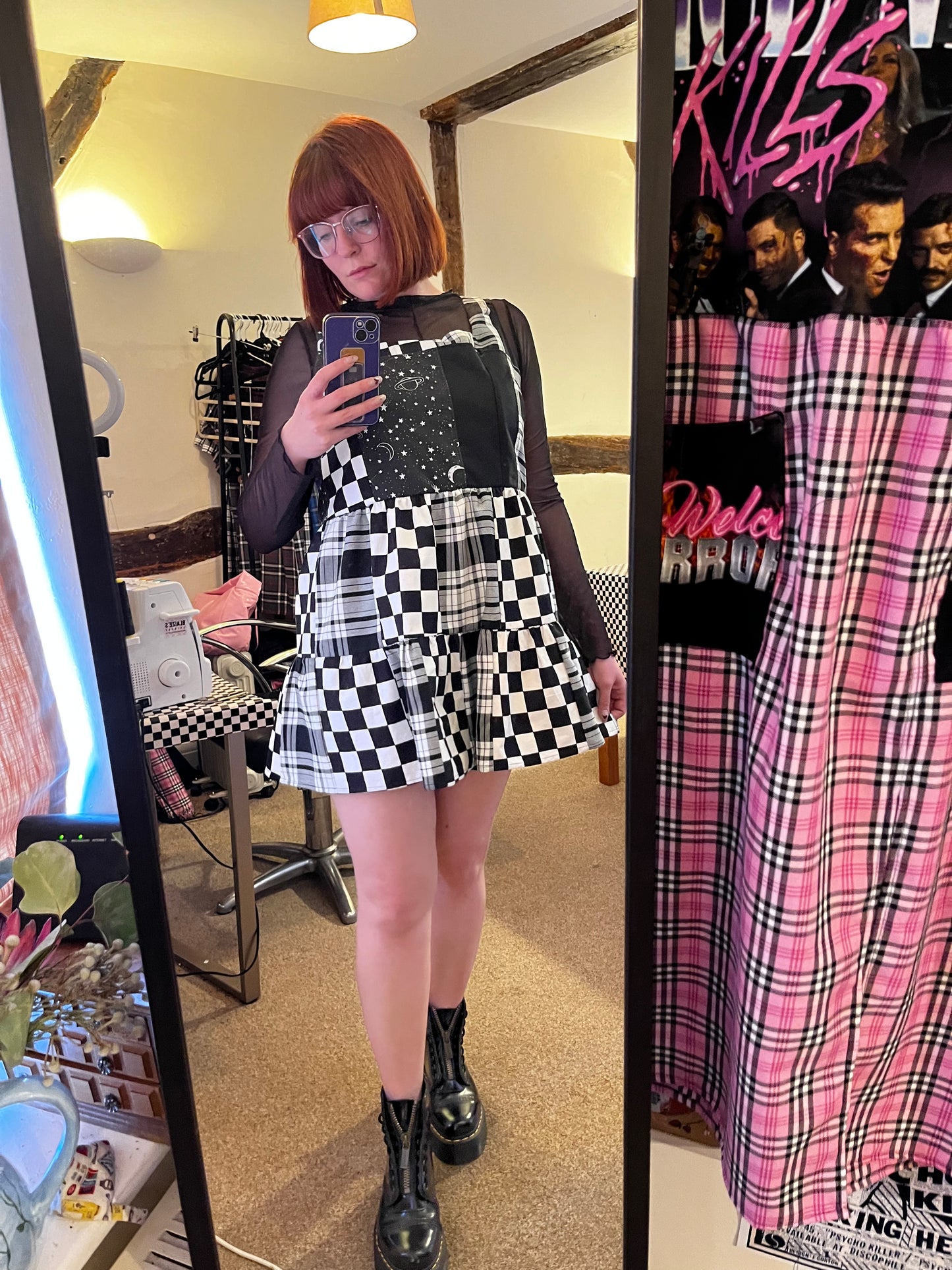 Scrap Square Smock Dress - UK 14