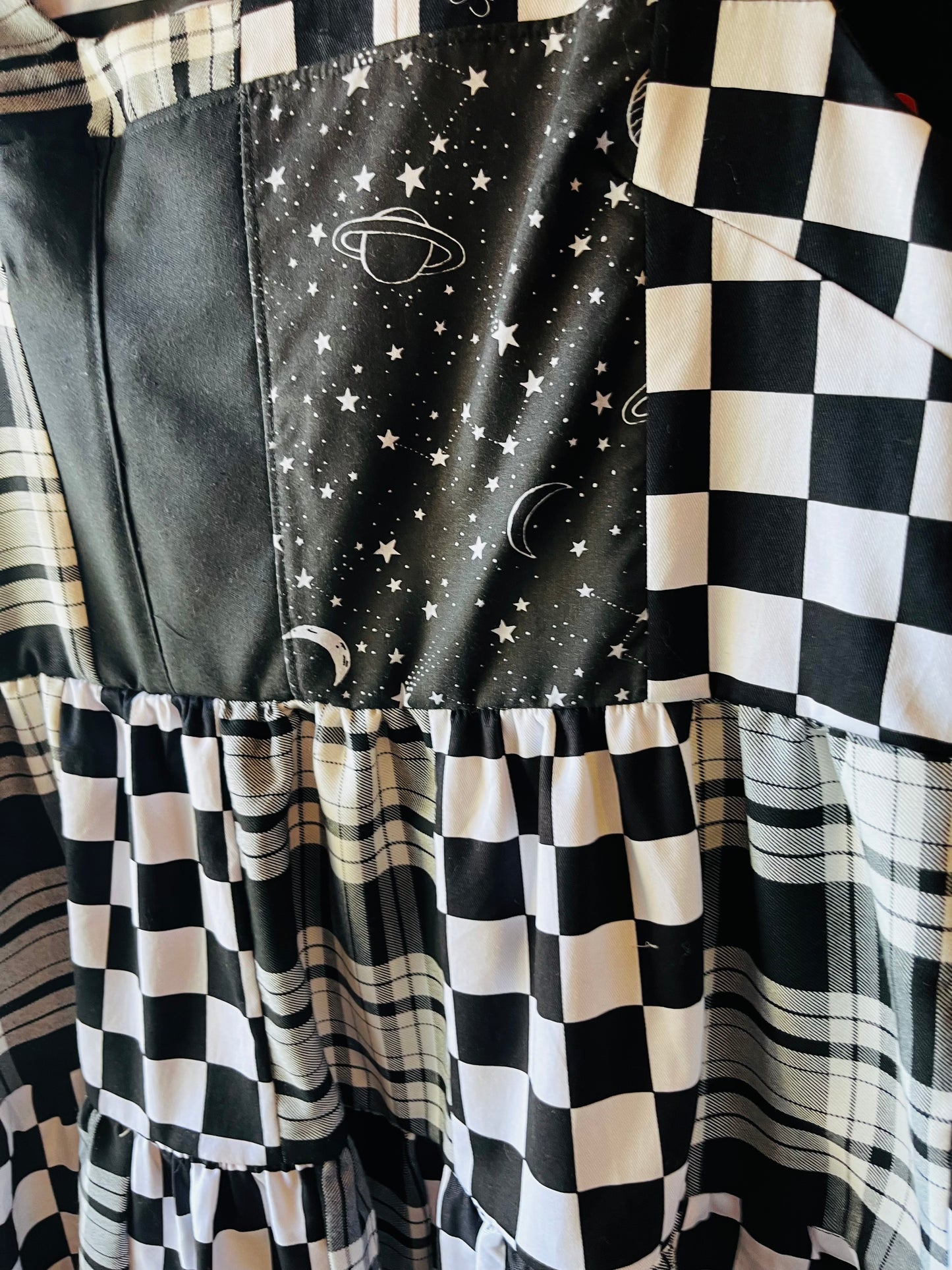 Scrap Square Smock Dress - UK 14