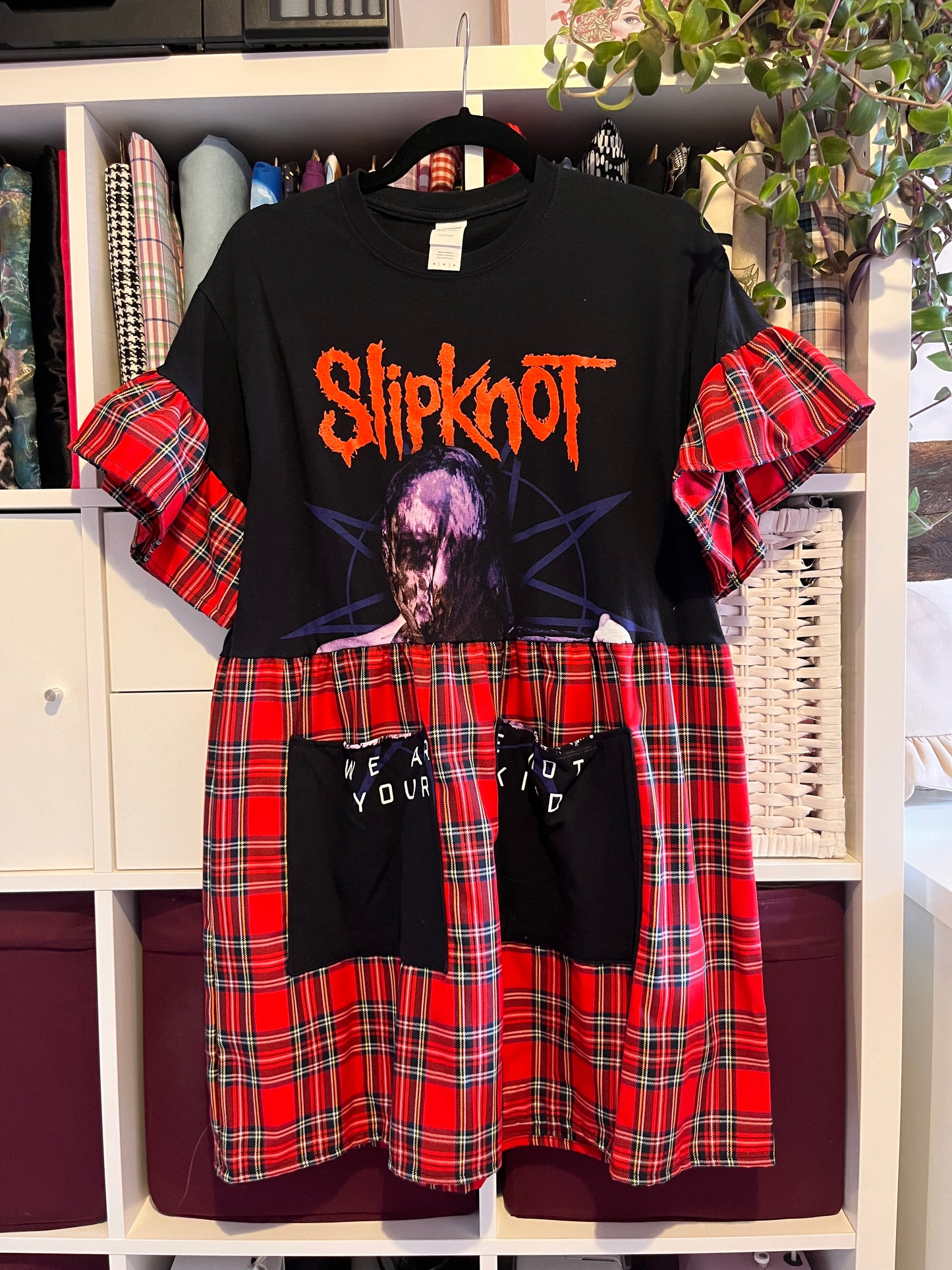 Slipknot Tee Dress - Size M - UK 12/14