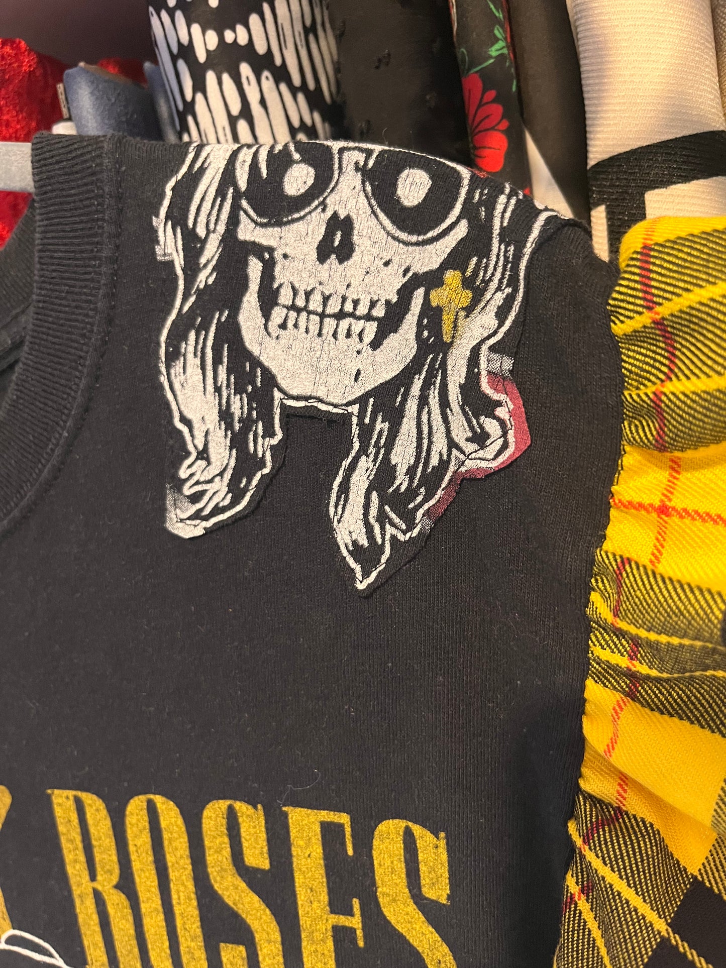 Guns and Roses Tee Dress - Size S / 10