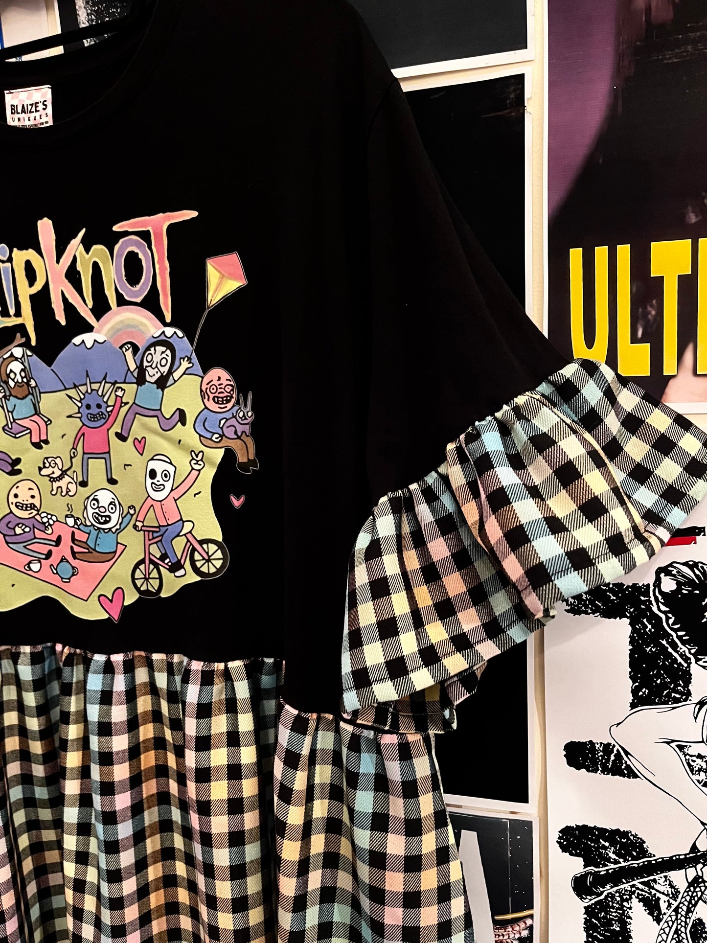 Slipknot Cartoon Tee Dress - Size 22- XXL