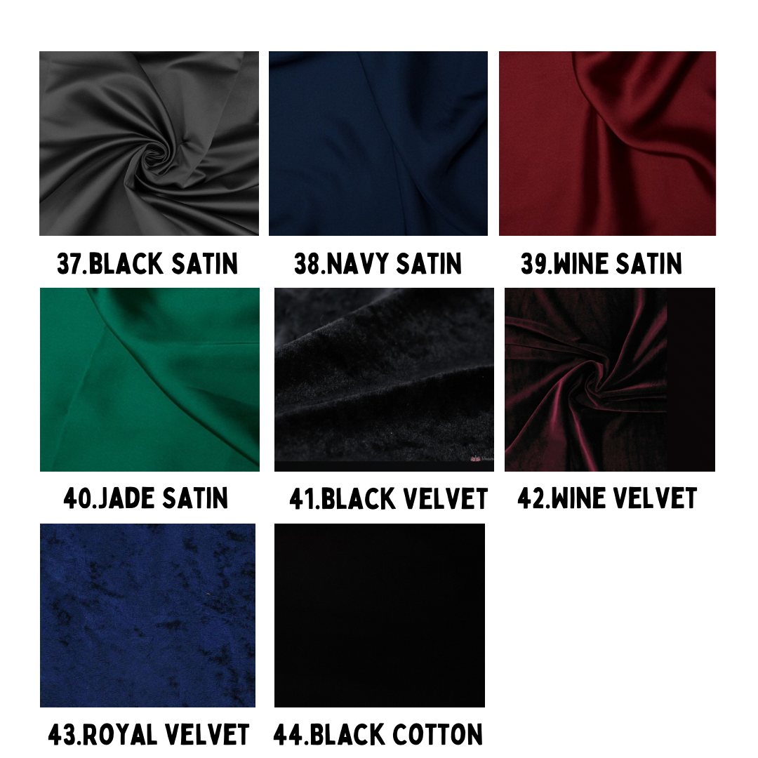 Midi length patch skirt - Pick 2 fabrics