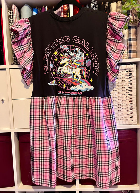 Electric Callboy Tee Dress - Size L - UK 14/16