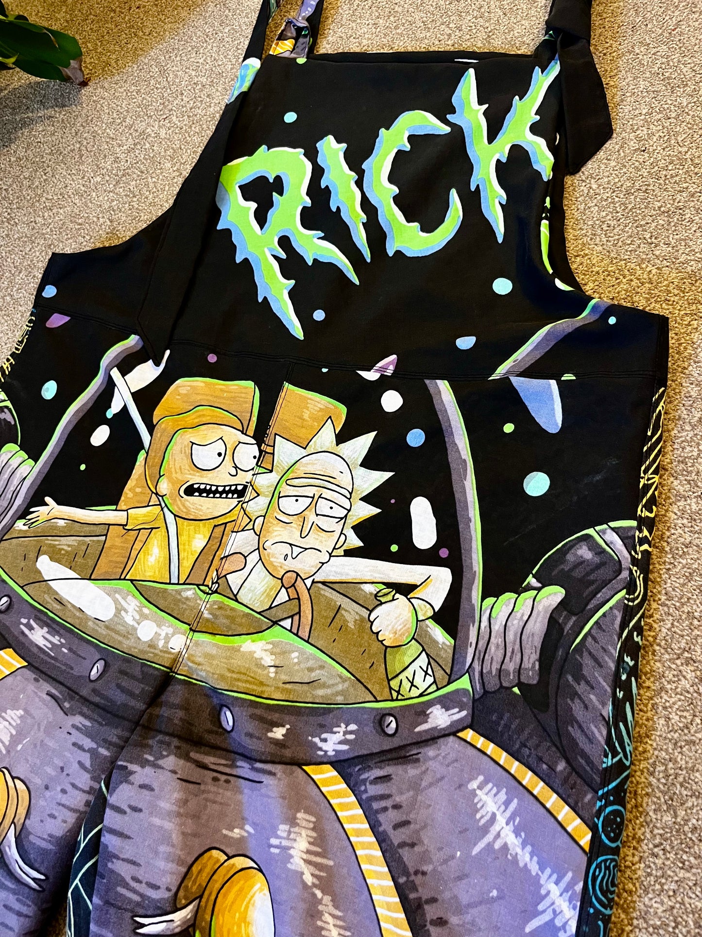 Rick & Morty Dungarees 14/16