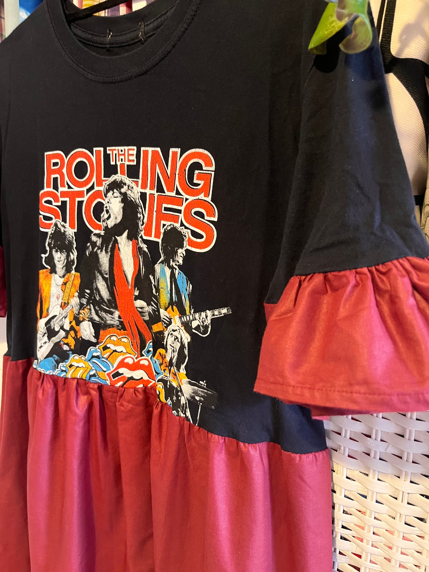 Rolling Stones Tee Dress - Size S