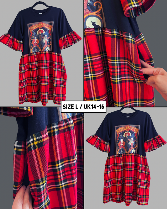 Hocus Pocus Tee Dress - Size L - 14/16