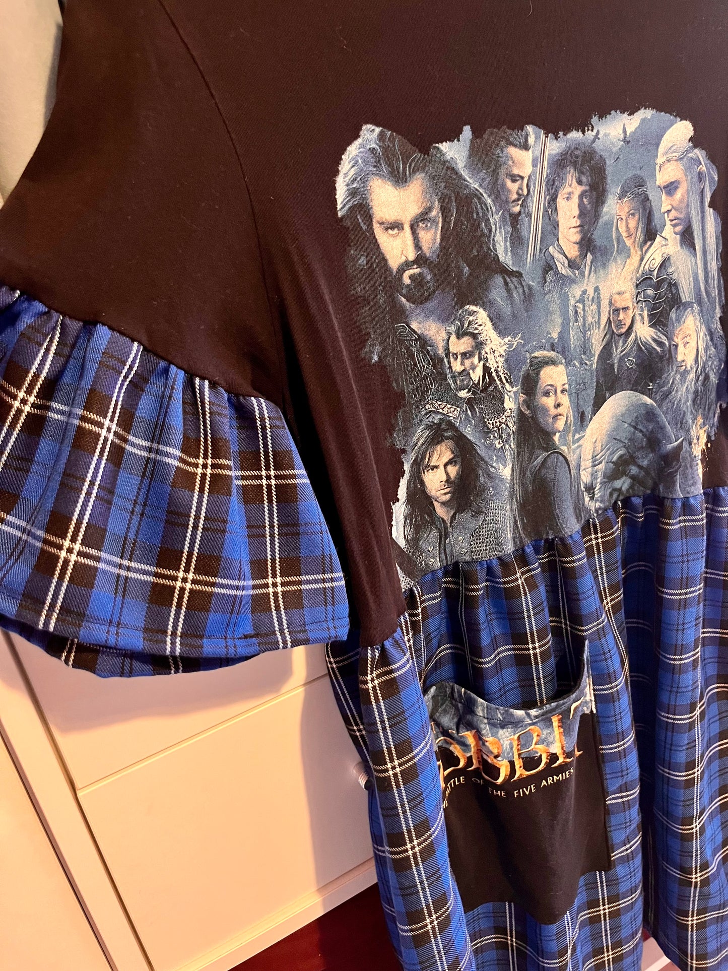 Hobbit Tee Dress - Size S - UK 10