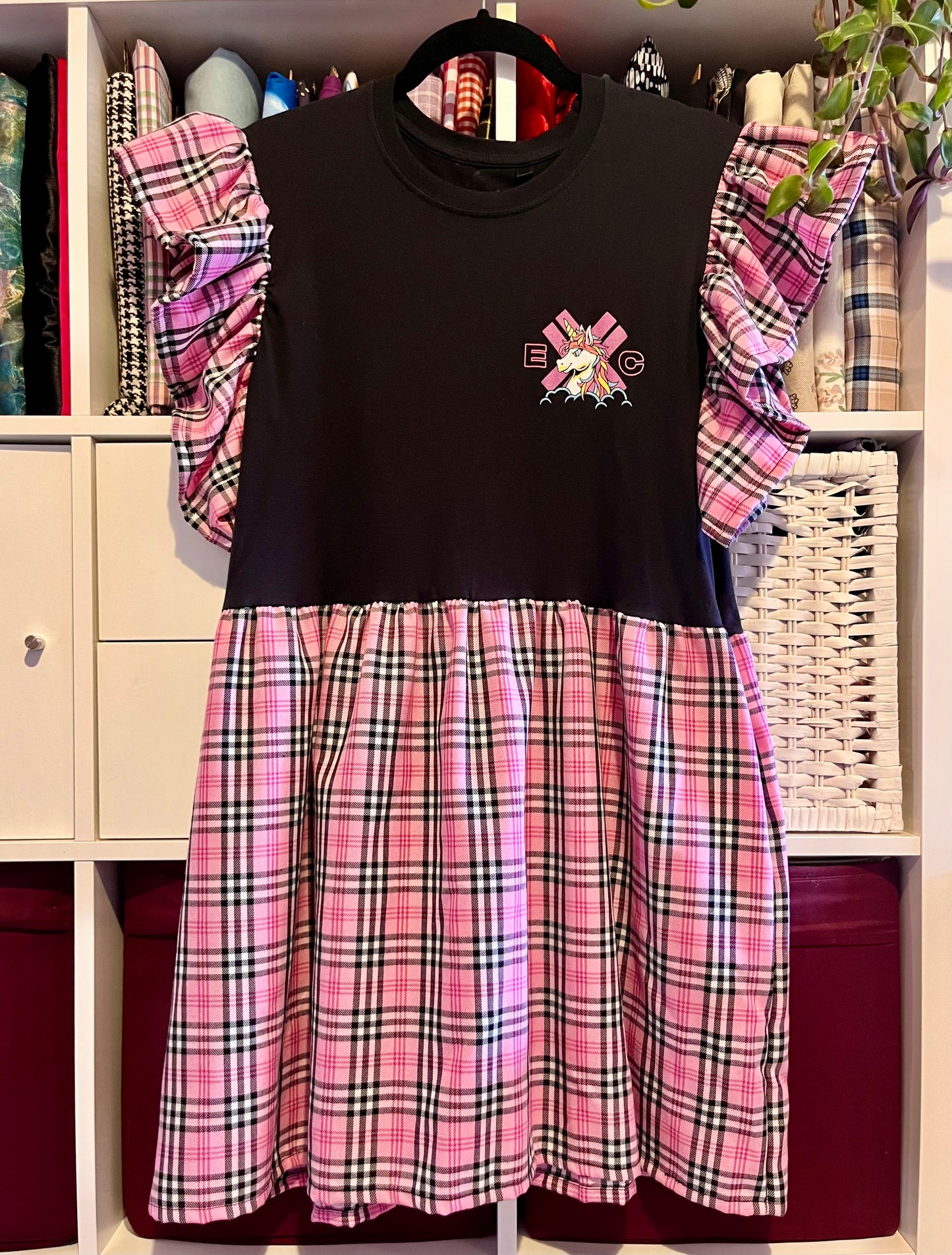 Electric Callboy Tee Dress - Size L - UK 14/16