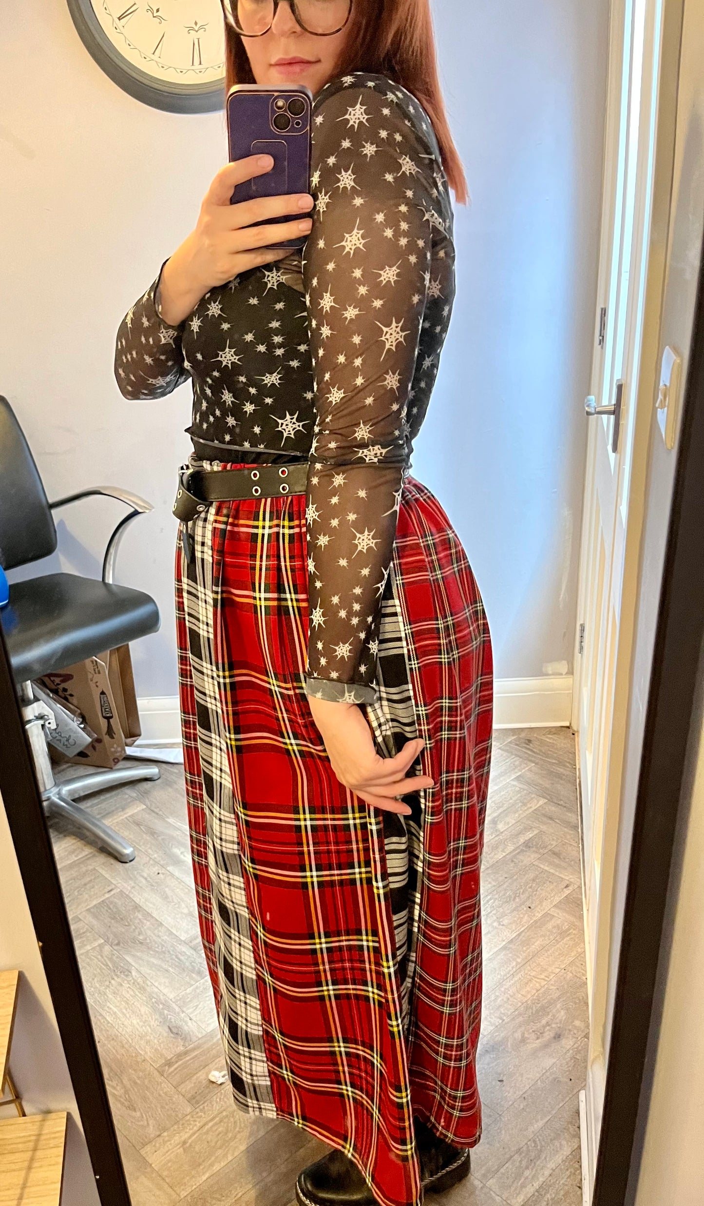 Midi length patch skirt - Pick 2 fabrics