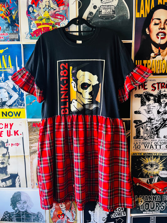 Blink 182 Tee Dress - Size XL - UK 18/20