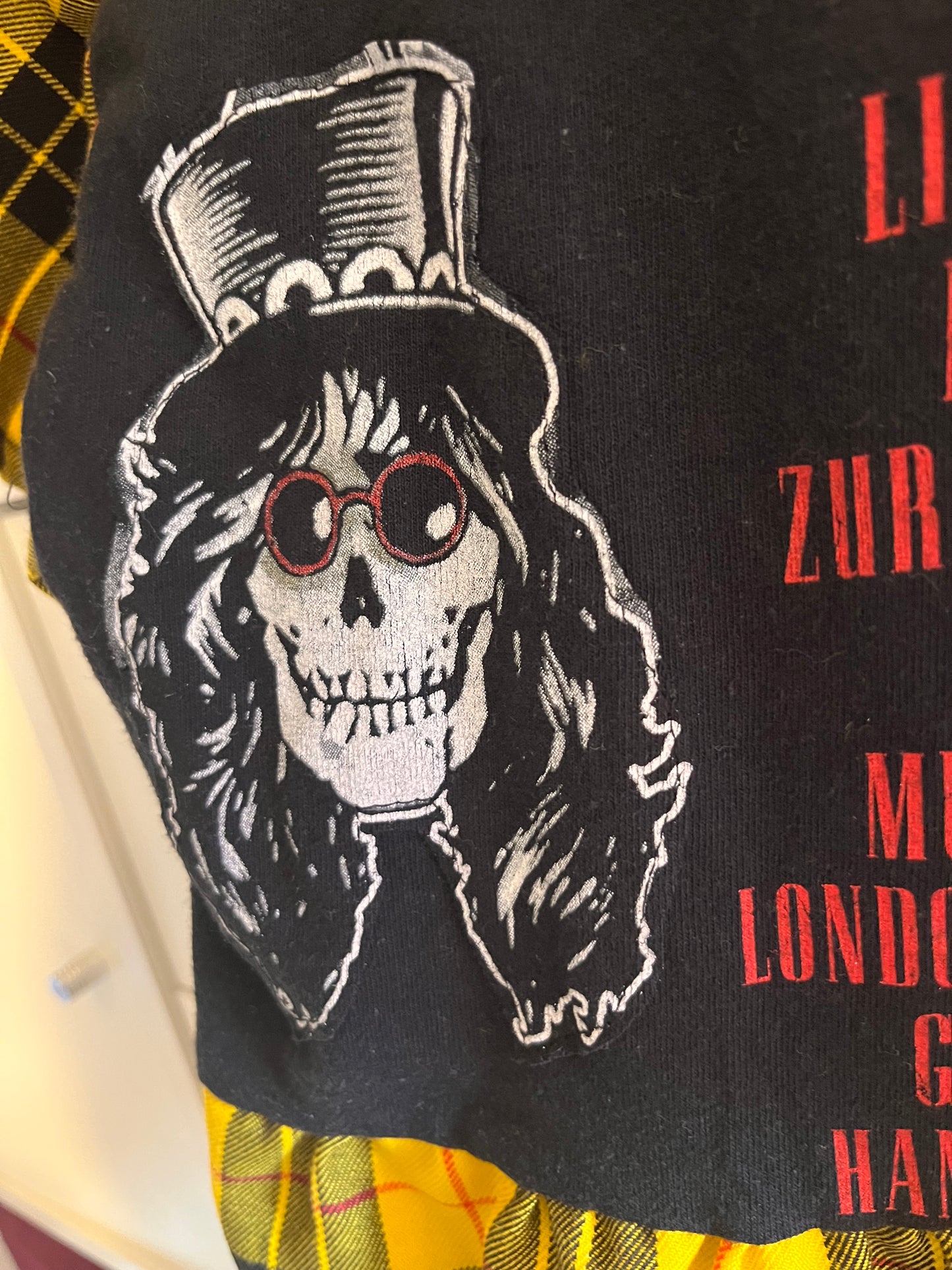 Guns and Roses Tee Dress - Size S / 10