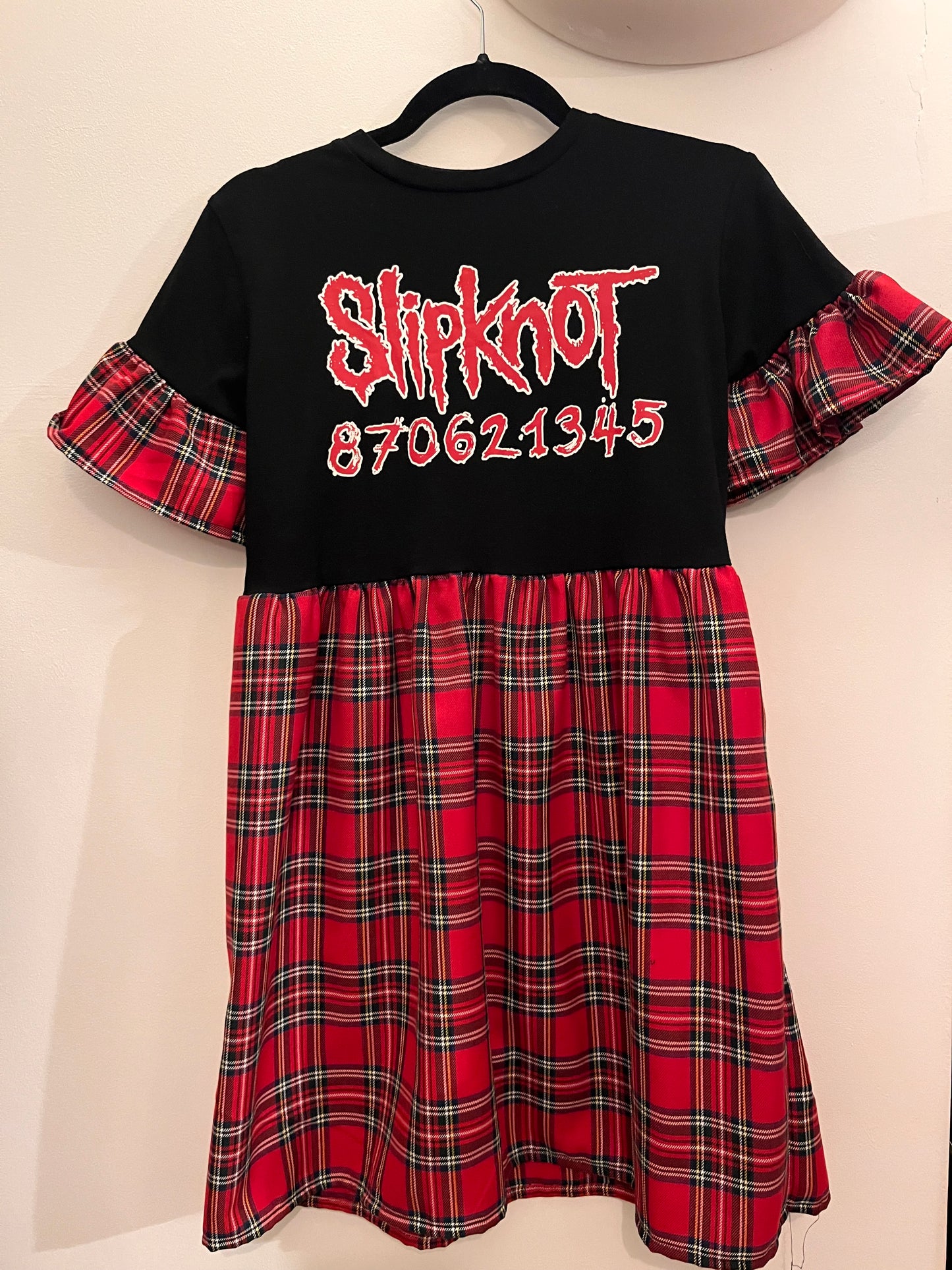 Slipknot Tee Dress - Size XS - UK 6-8