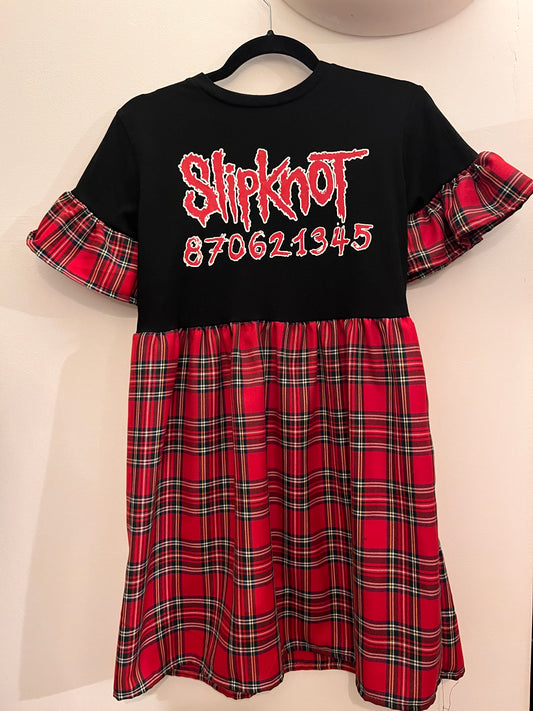 Slipknot Tee Dress - Size XS - UK 6-8