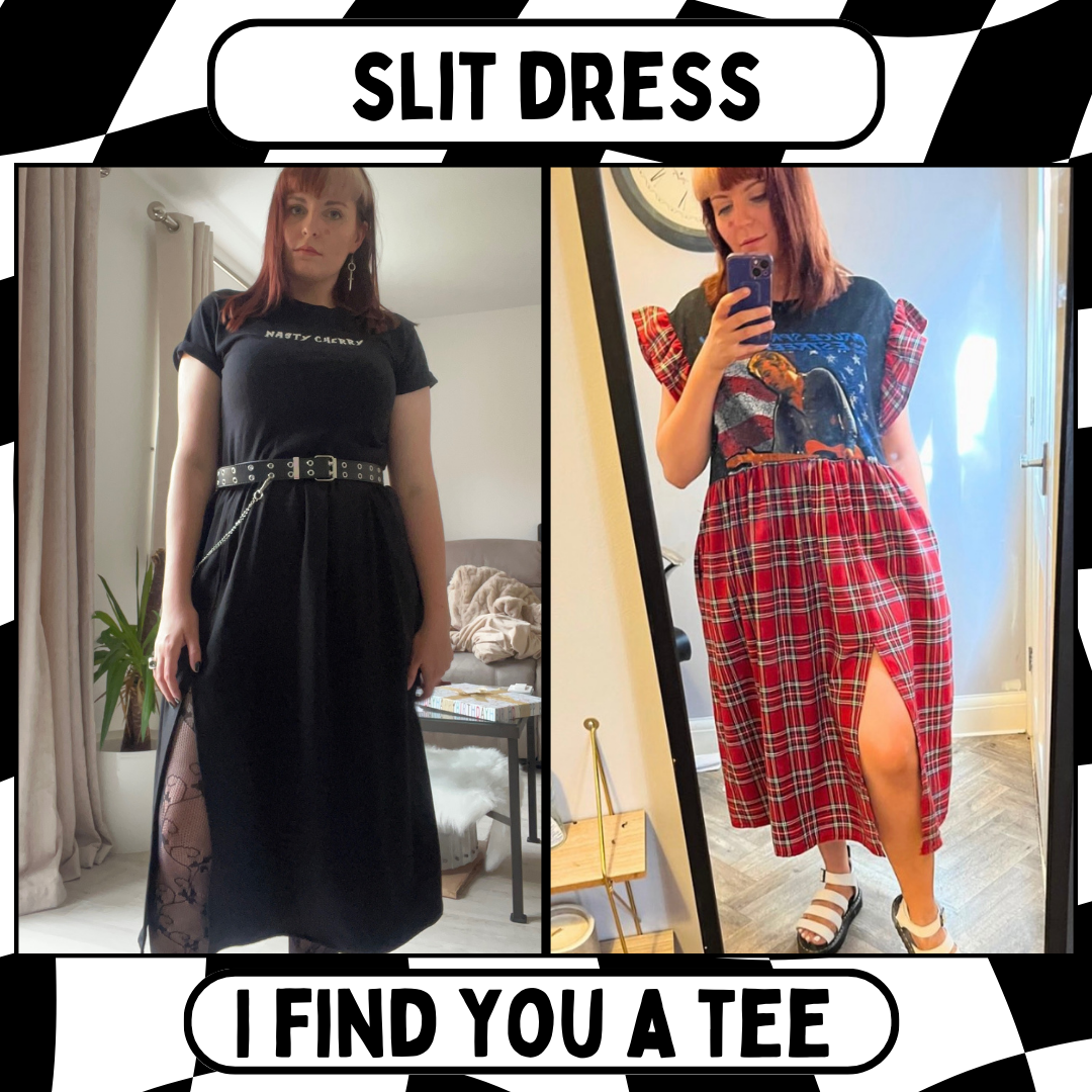 Midi Slit Dress - I Find You A Tee