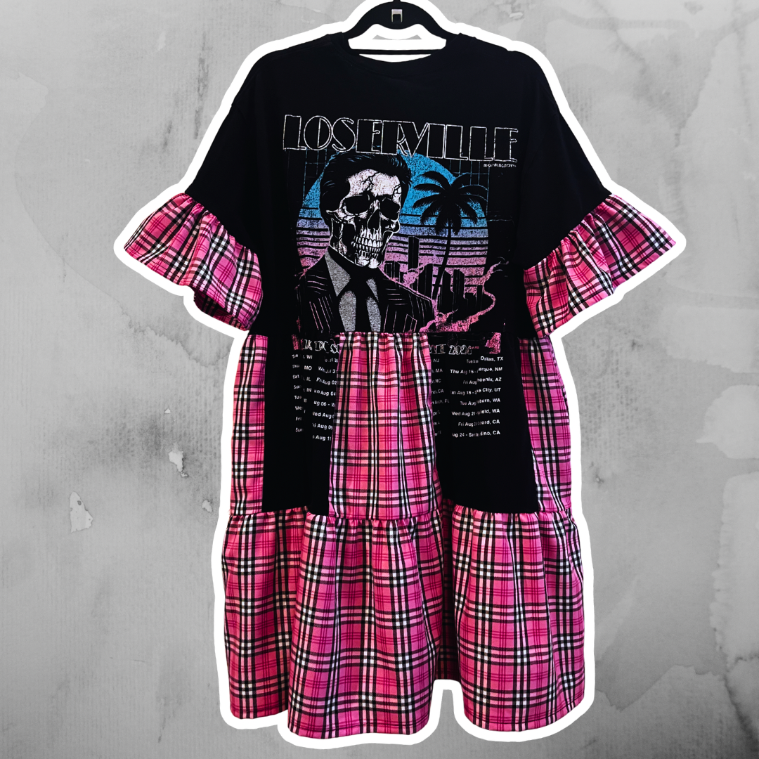 Limp Bizkit Tiered Tee Dress - Size L