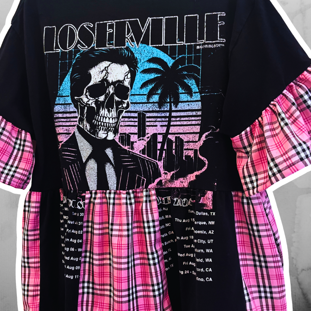 Limp Bizkit Tiered Tee Dress - Size L