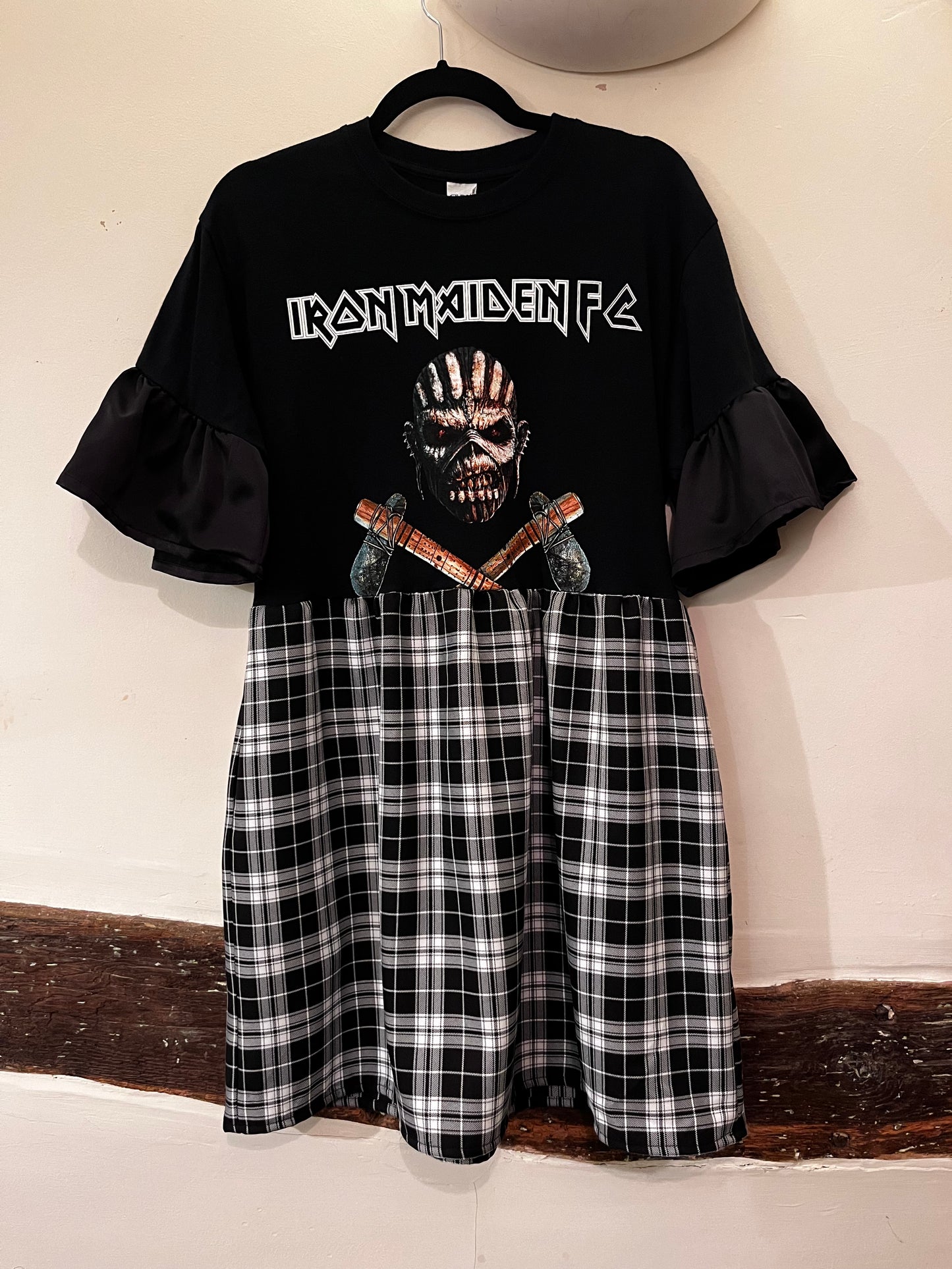 Iron Maiden Tee Dress - Size M