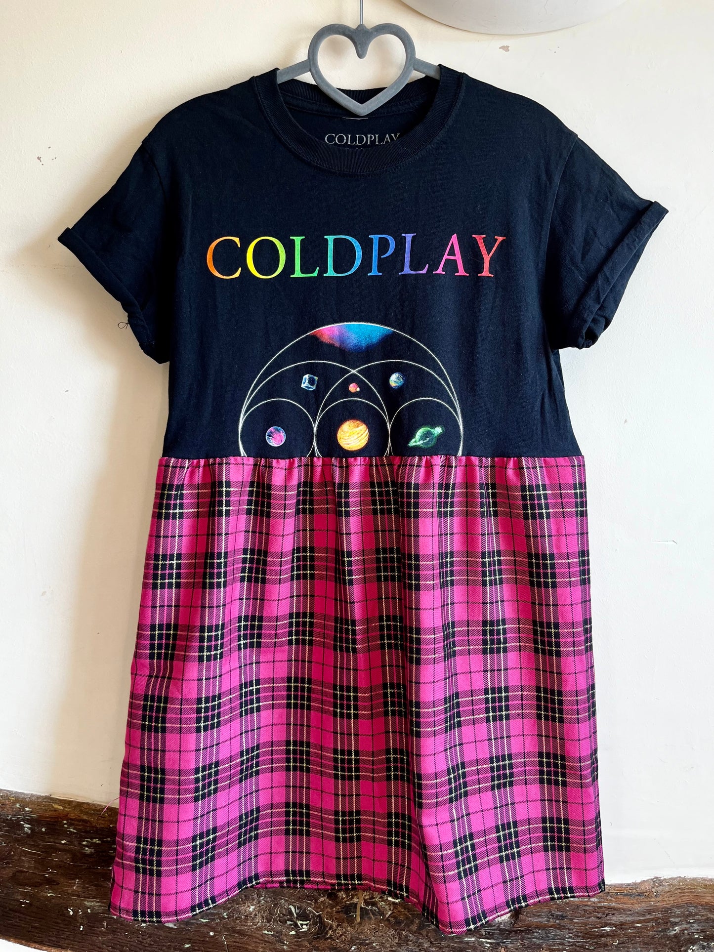 Coldplay Tee Dress - Size 8/10 - S