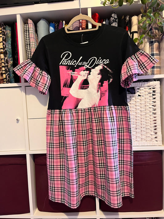 Panic at the Disco Tee Dress - Size S - UK 10
