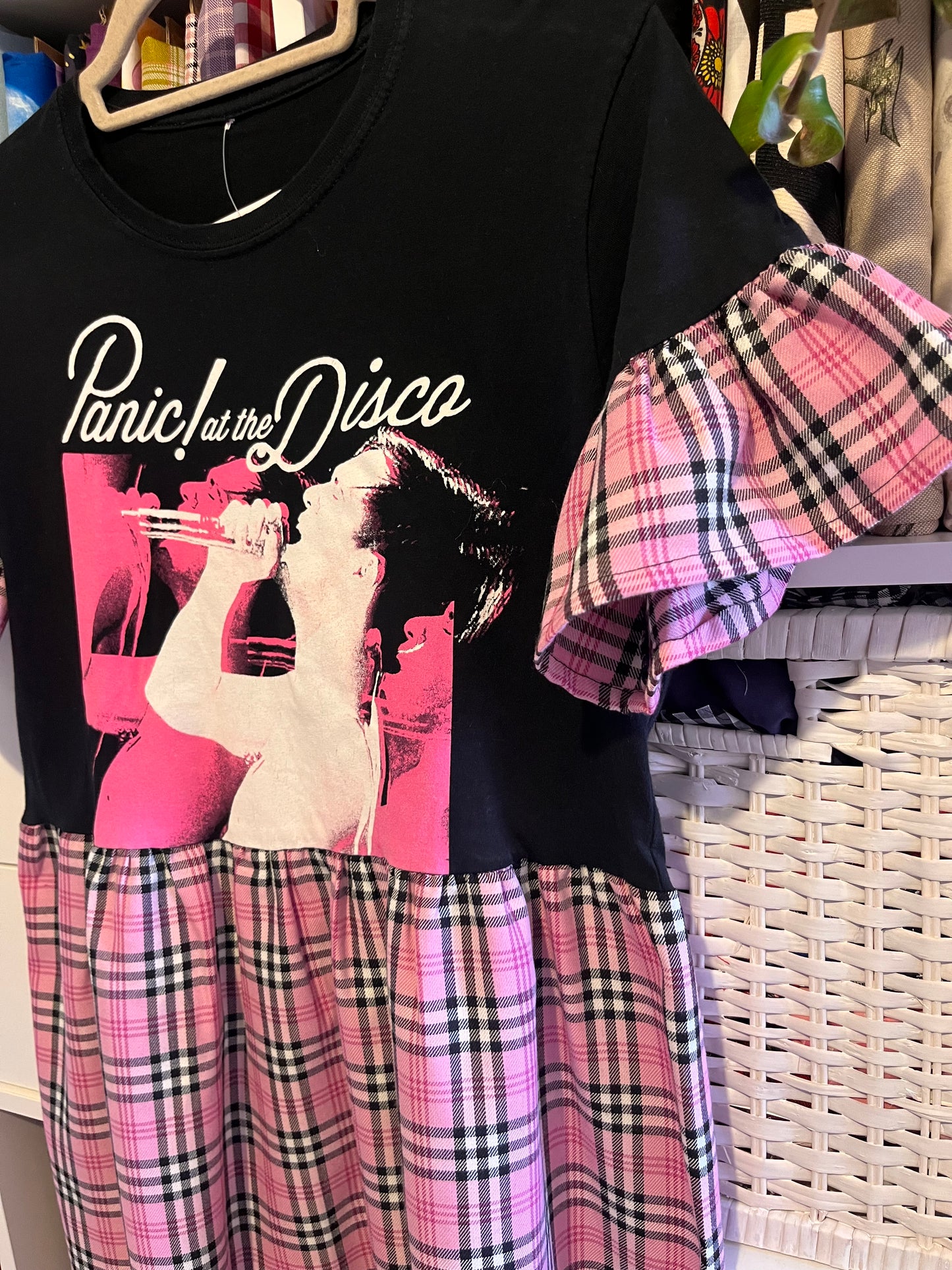 Panic at the Disco Tee Dress - Size S - UK 10
