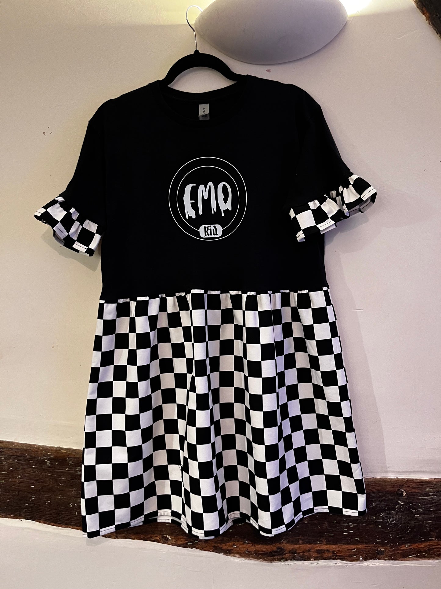 Emo Kid Tee Dress - Size 12-14 - M/L