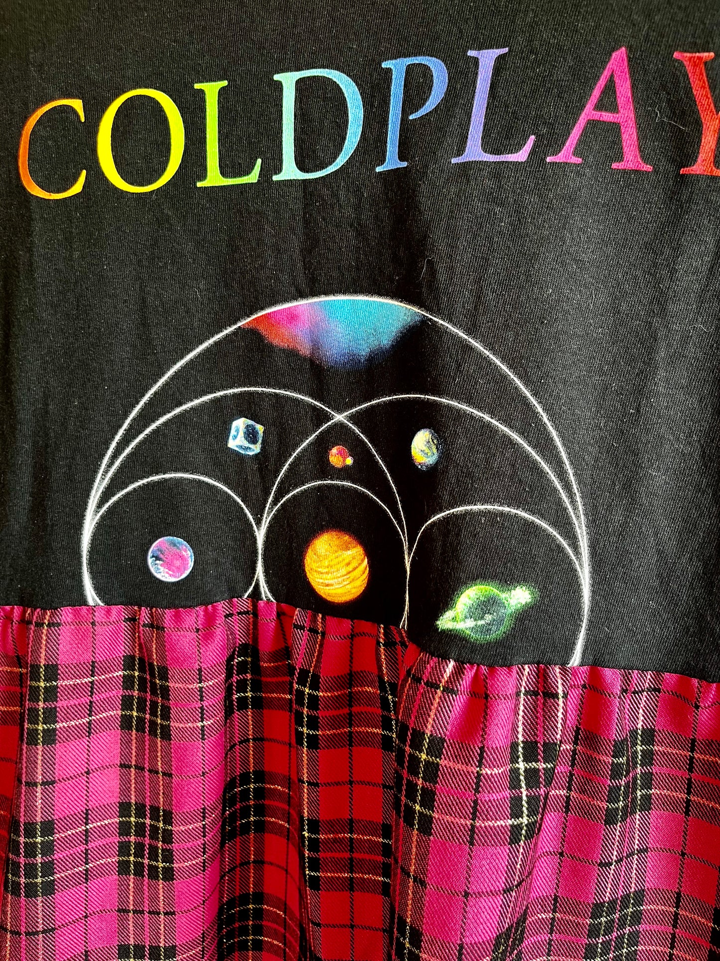 Coldplay Tee Dress - Size 8/10 - S