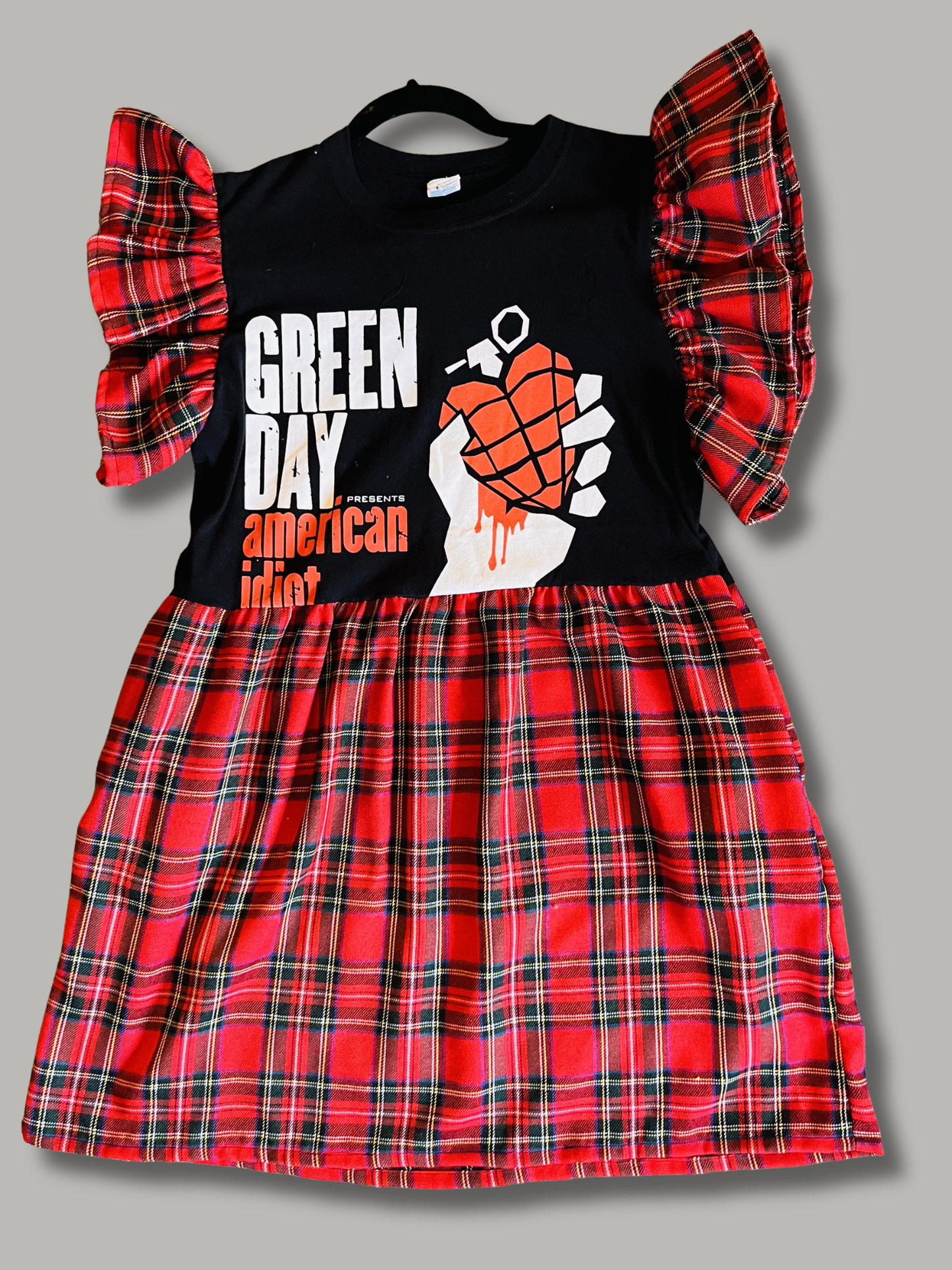 Green Day Tee Dress - Size M - UK 12