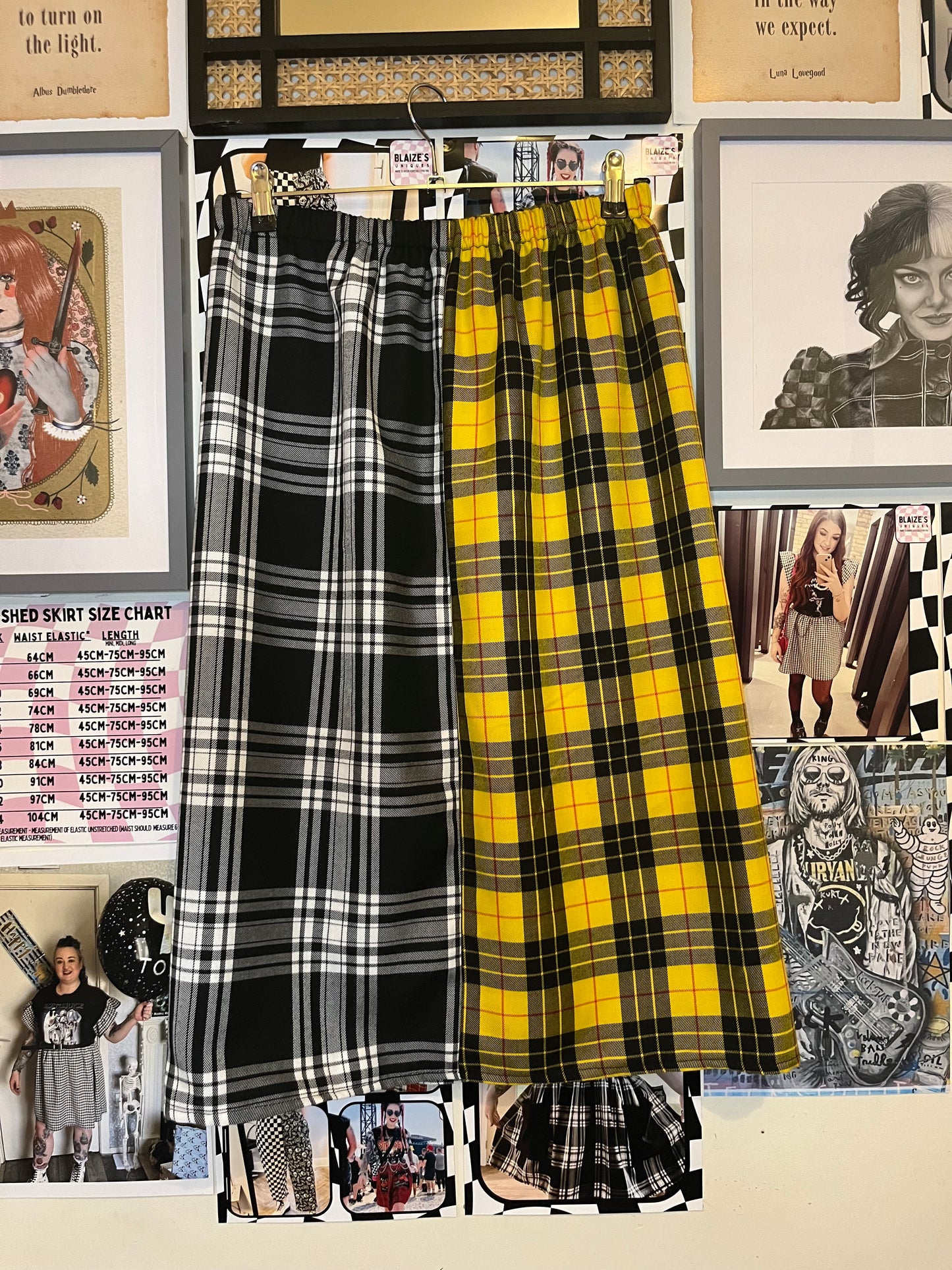 Midi Skirt - Pick 2 Fabrics