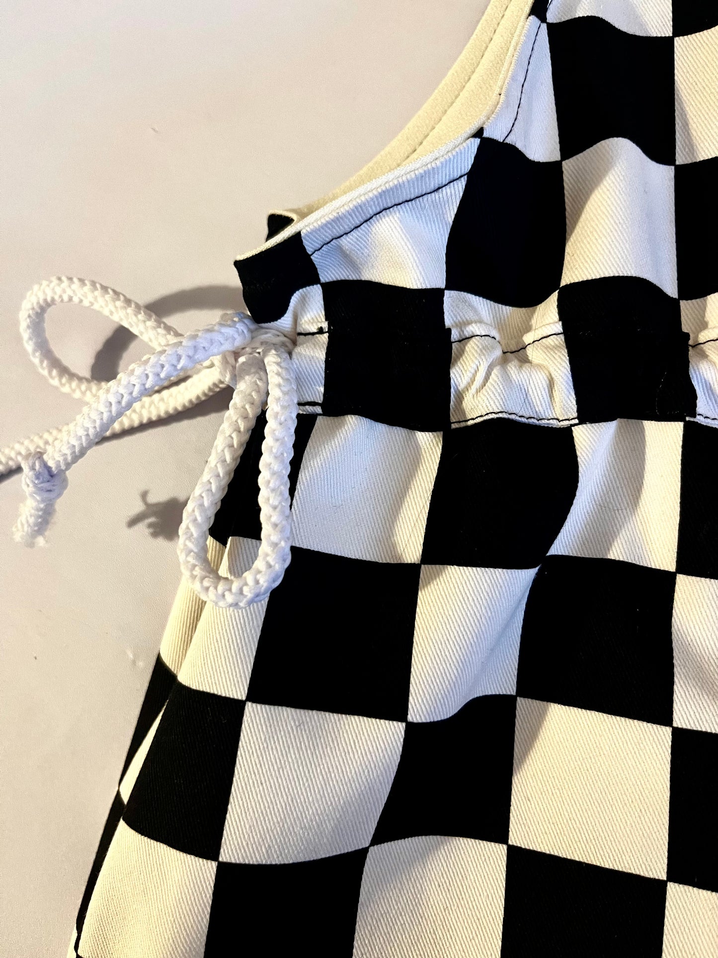 Checkmate Dungaree Dress