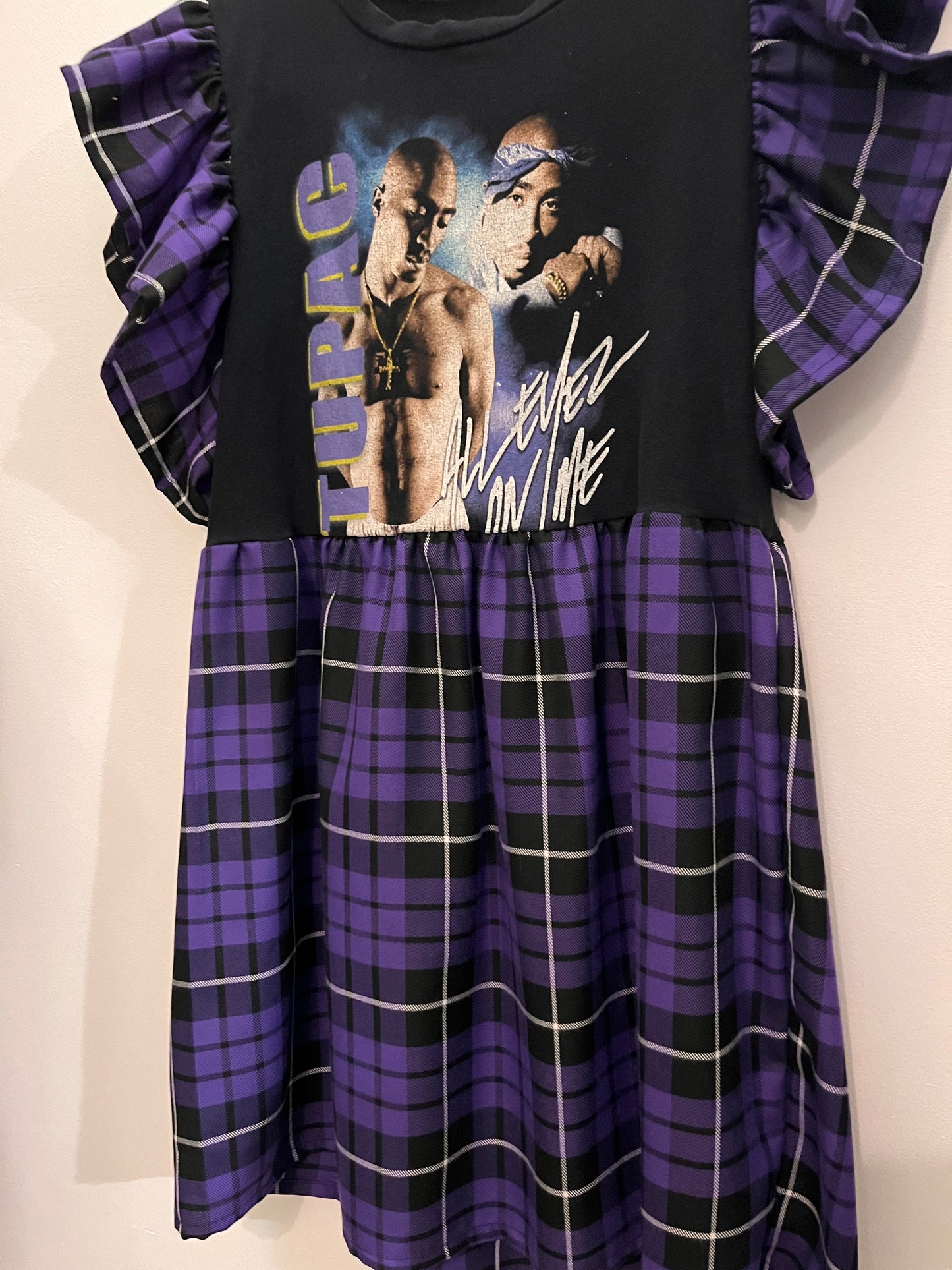 Tupac Tee Dress - Size M - UK 12