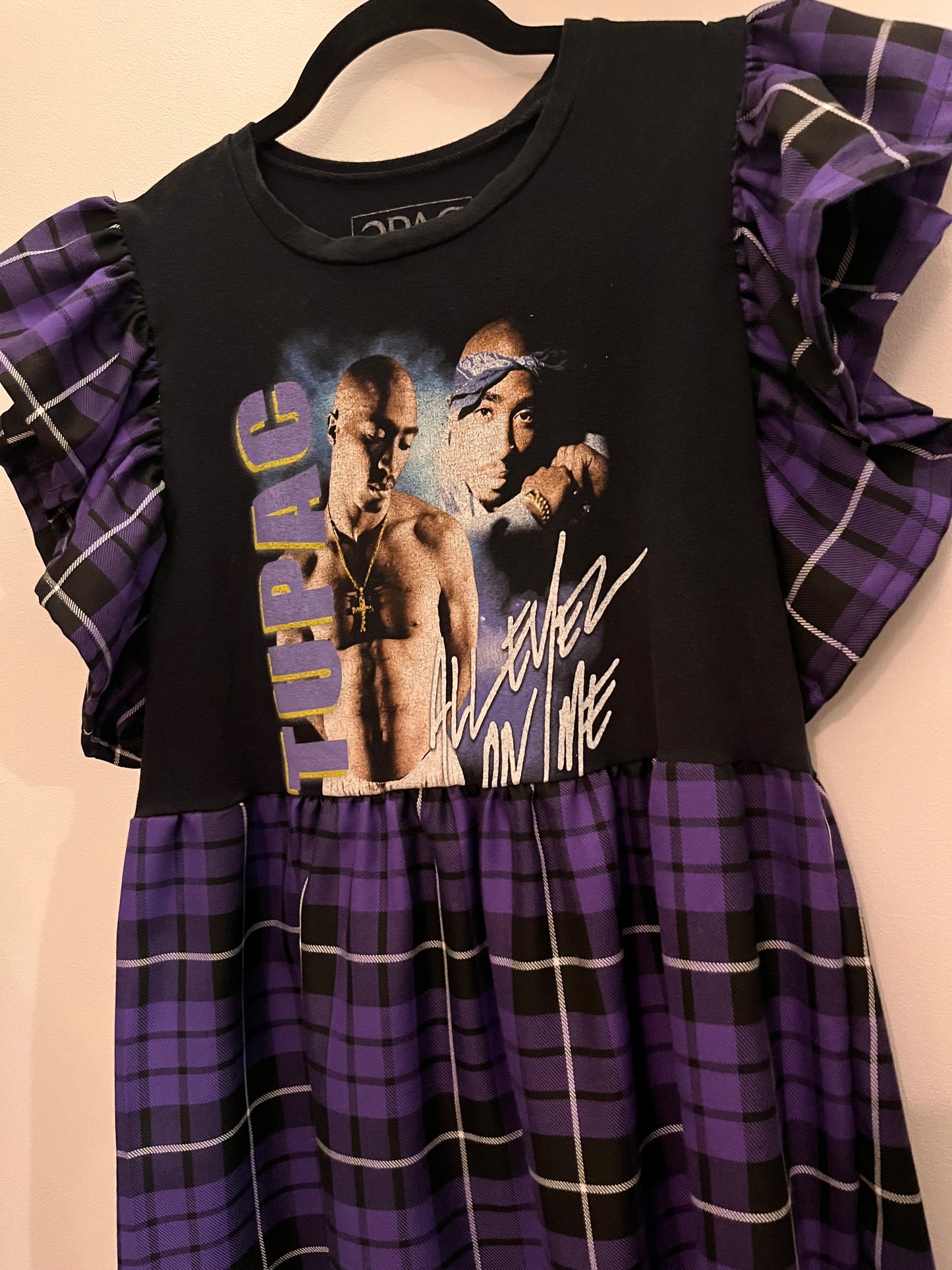 Tupac Tee Dress - Size M - UK 12
