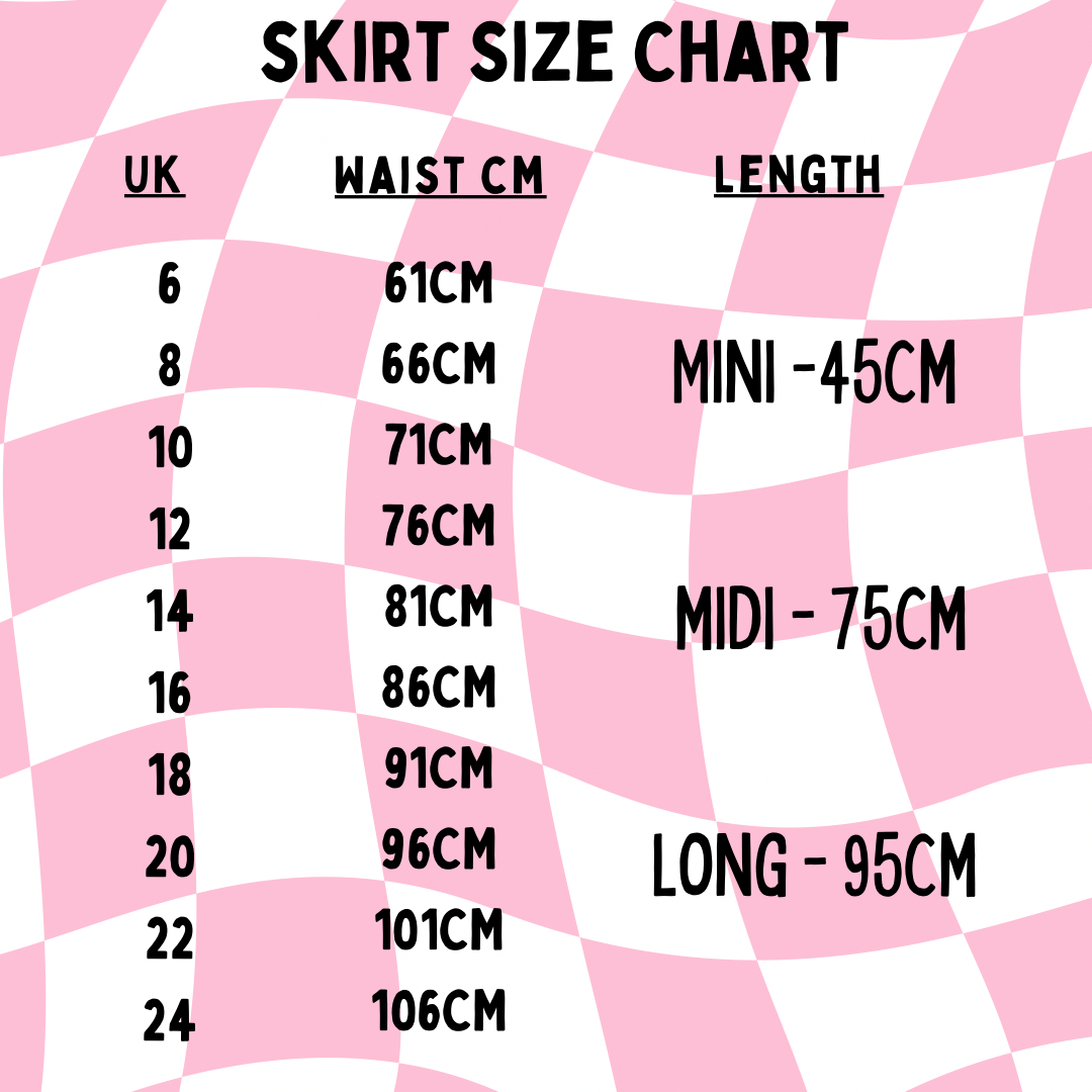 Full length patch skirt - Pick 2 fabrics