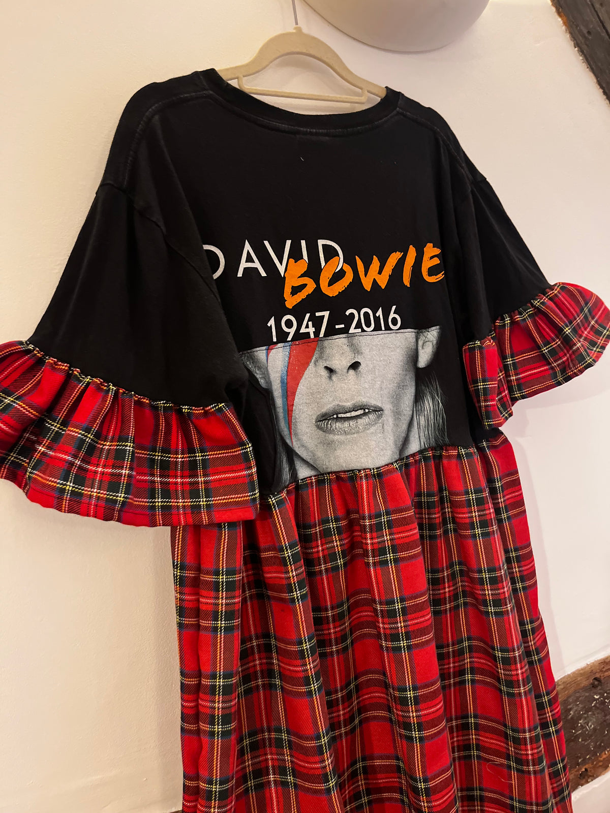 David Bowie Tee Dress - Size L