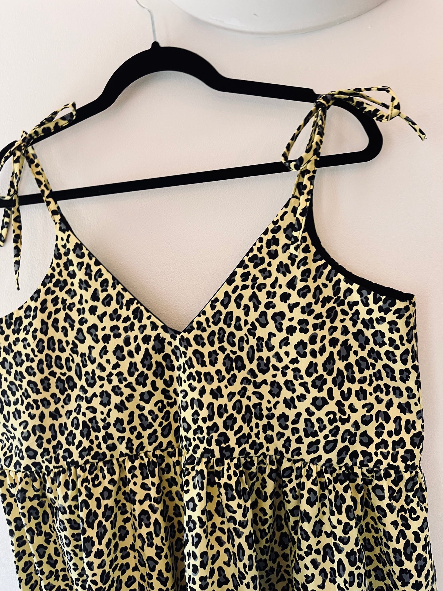 Leopard Print Midi Cami - Size 10