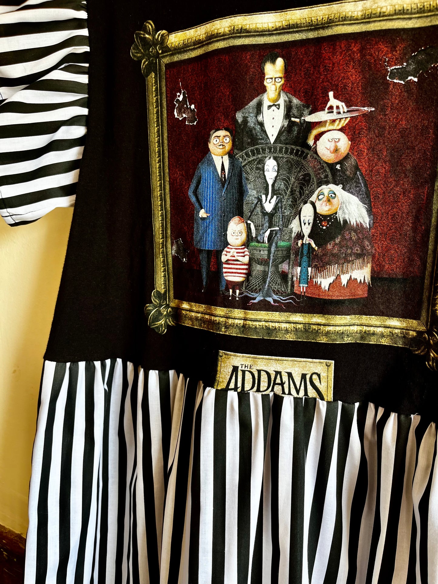 Addams Family Tee Dress - Size 12 - M