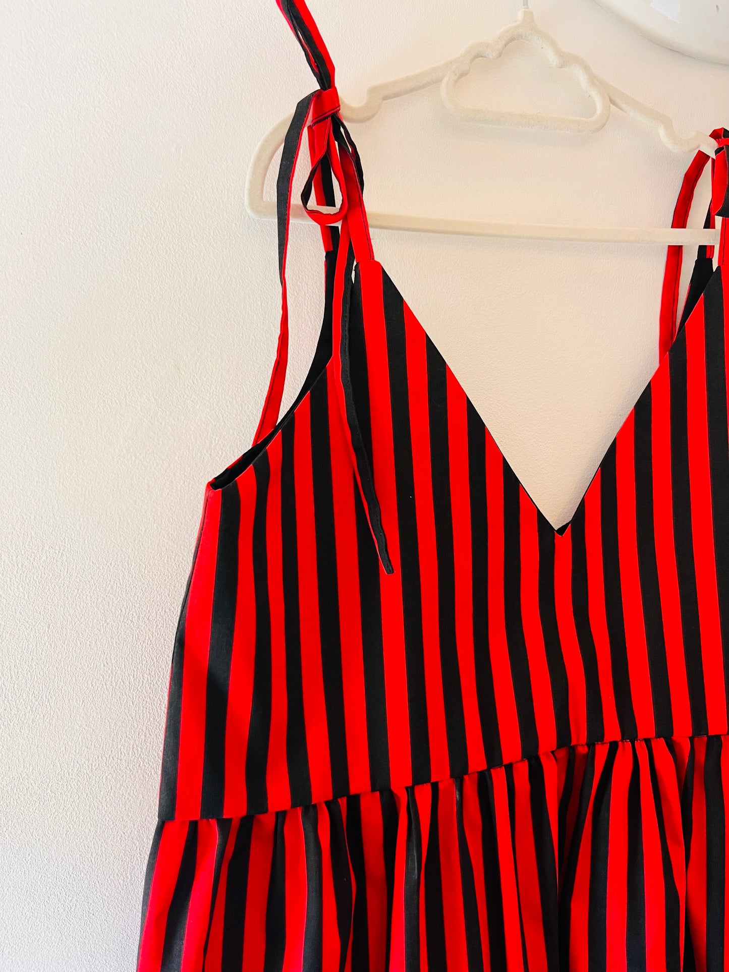 Red Stripe Cami - Size 6