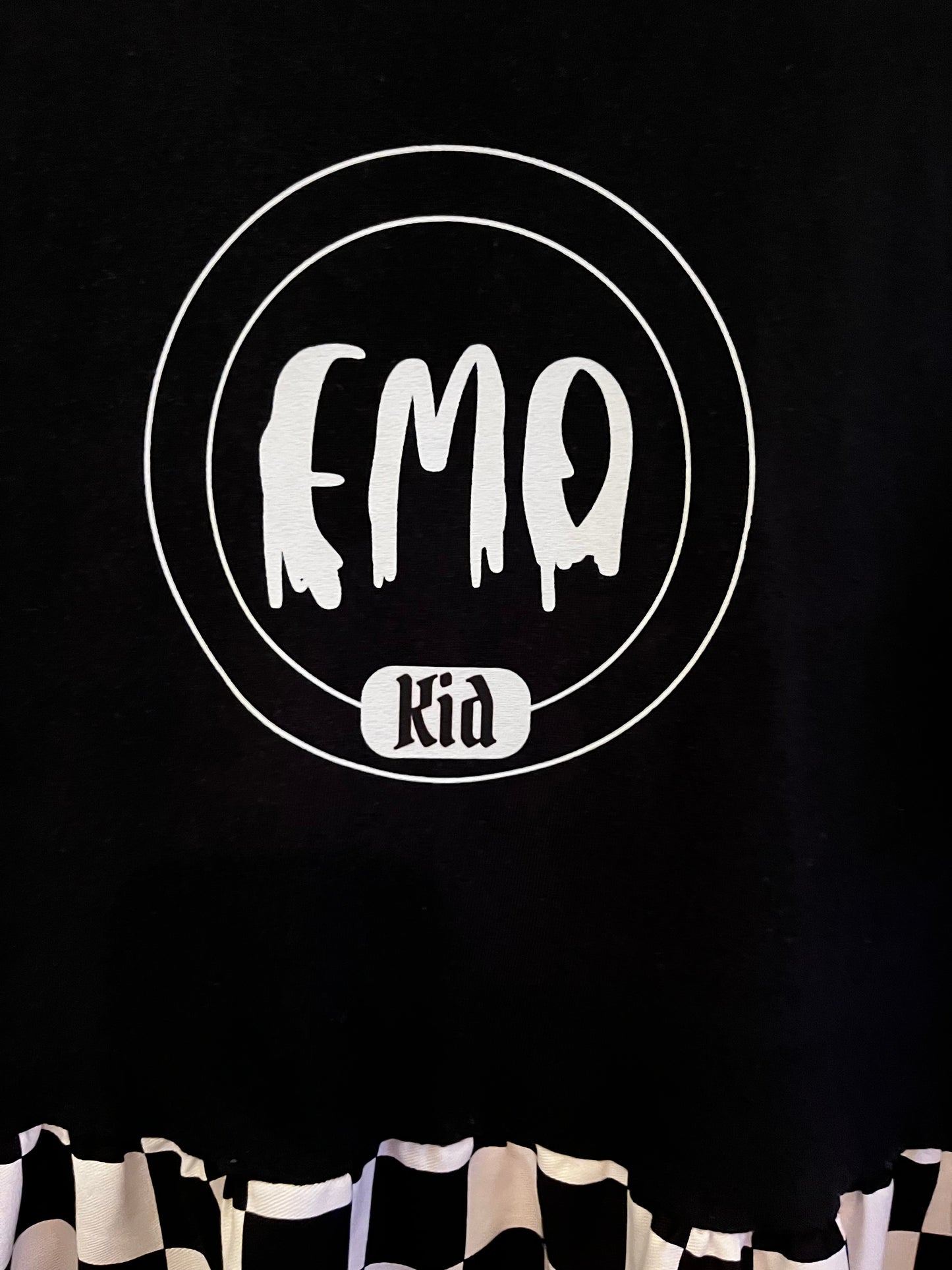 Emo Kid Tee Dress - Size 12-14 - M/L