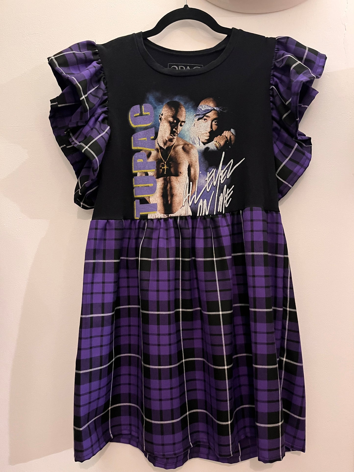 Tupac Tee Dress - Size M - UK 12