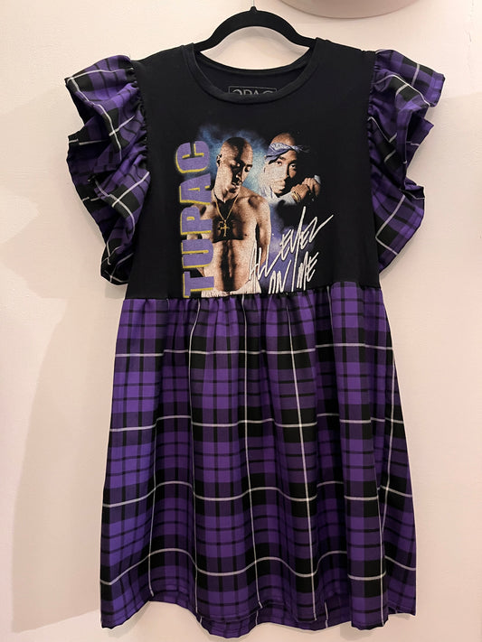 Tupac Tee Dress - Size M - UK 12